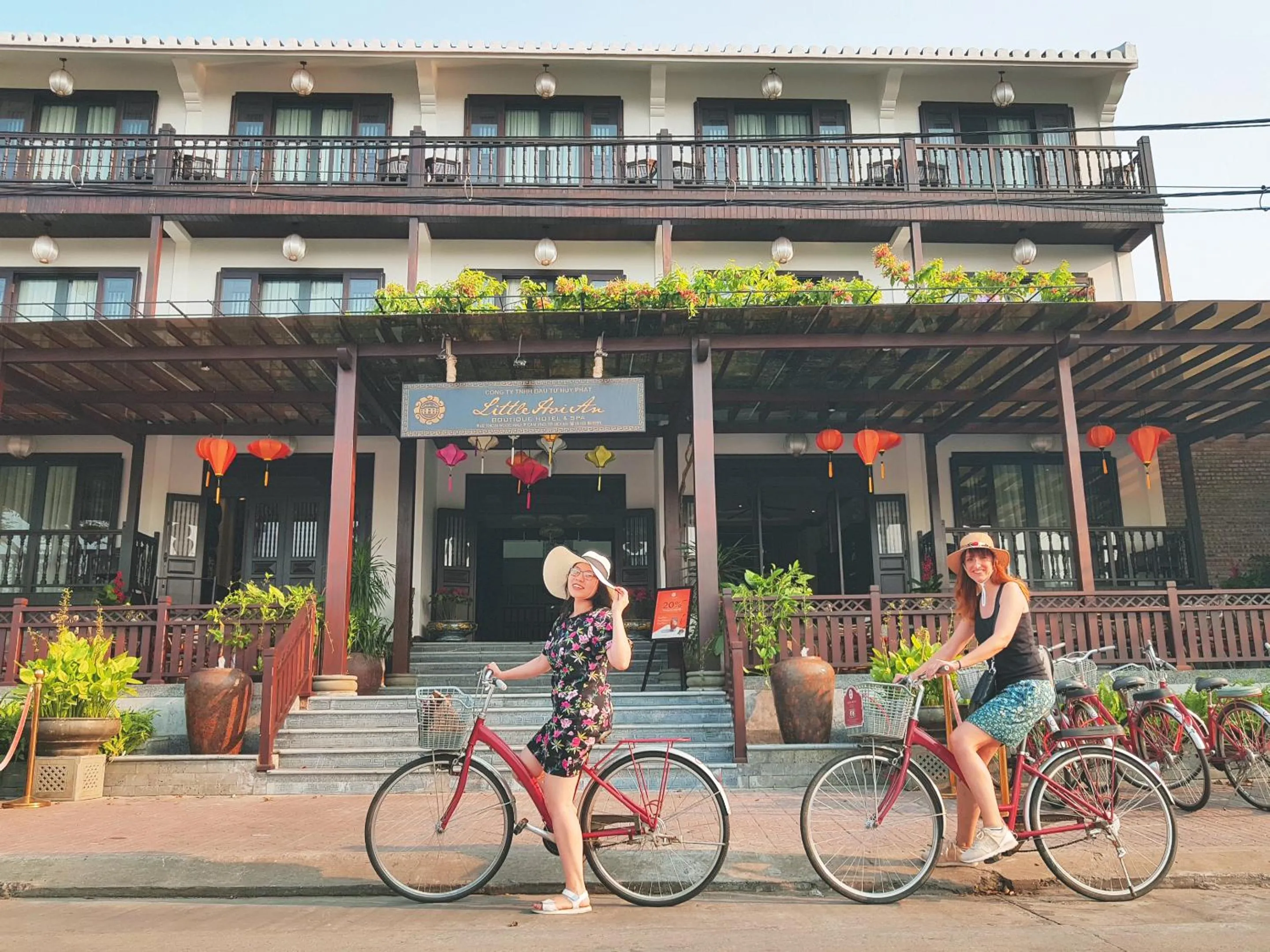 Area and facilities in Little Hoi An . A Boutique Hotel & Spa