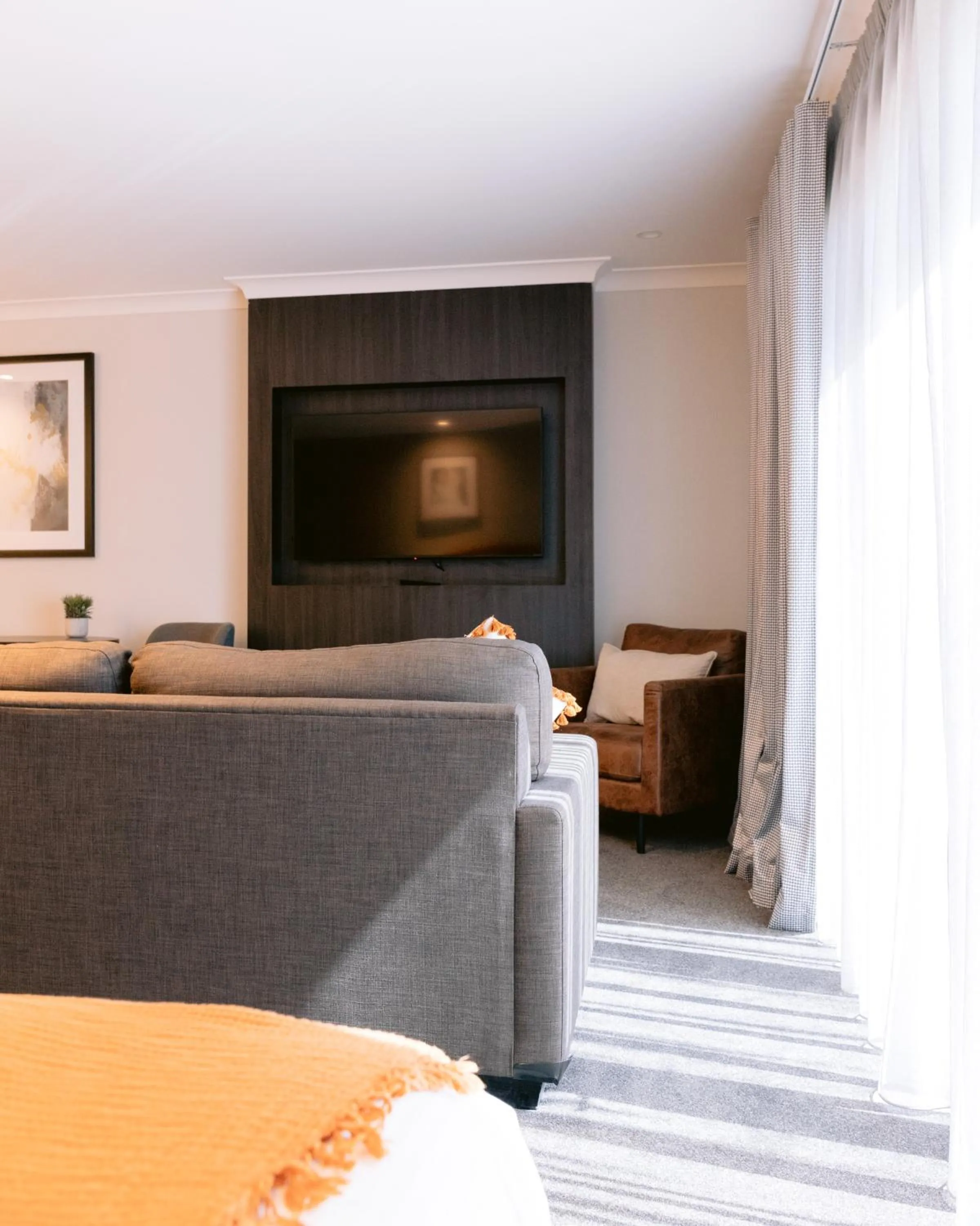 Bed in Wagga RSL Club Motel