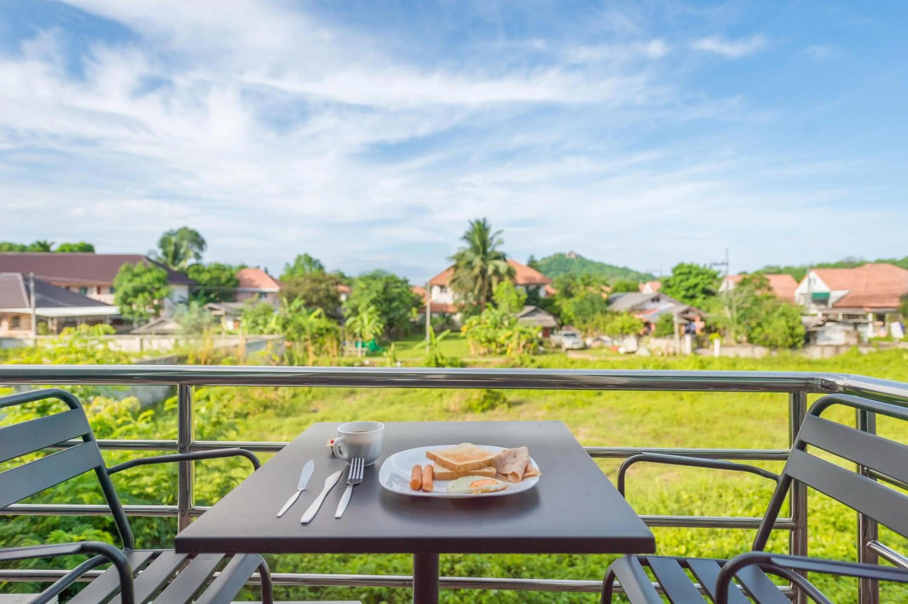 Balcony/Terrace in Chayadol Resort - SHA Extra Plus