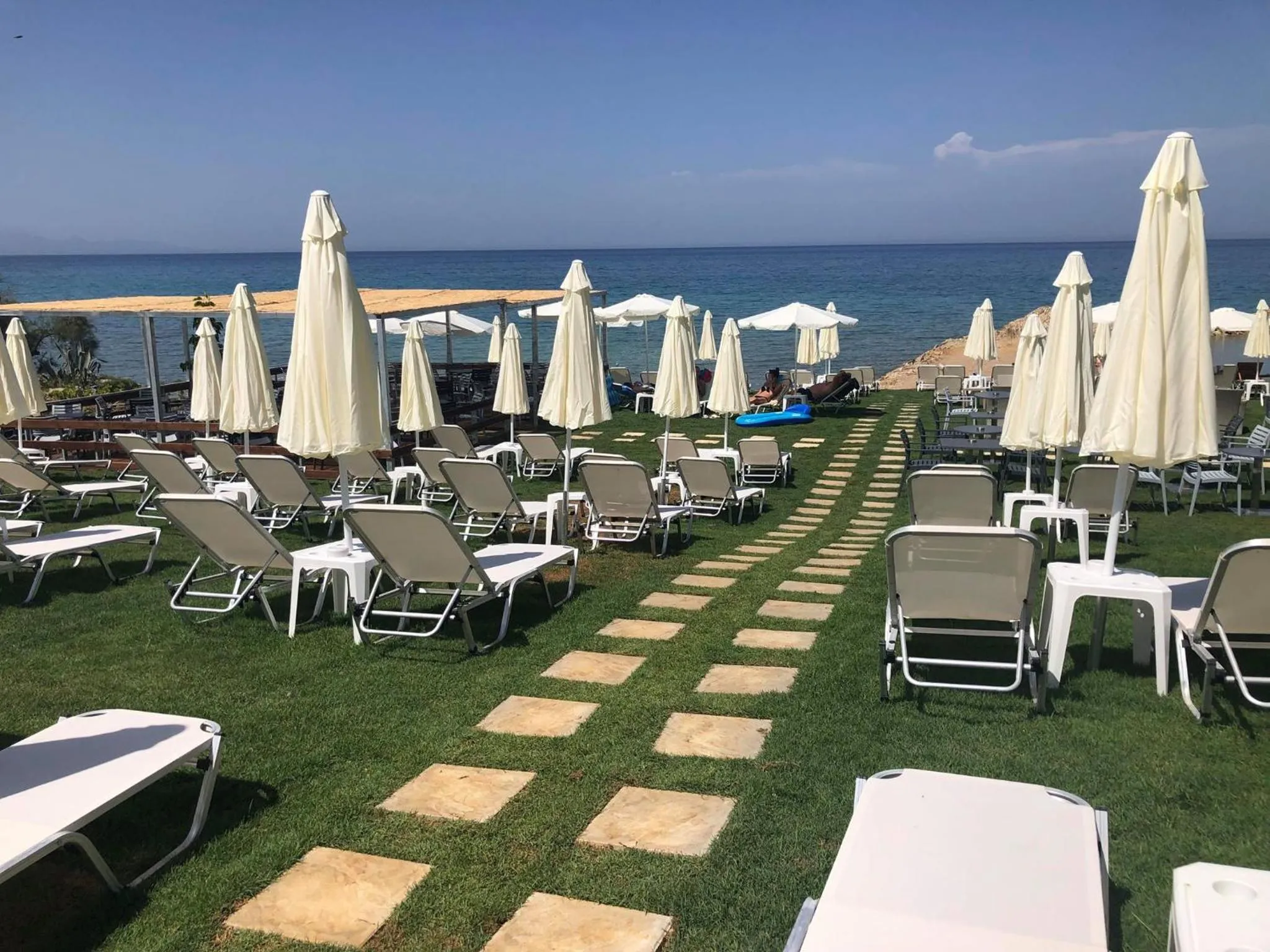 Patio in Golden Coast Beachfront Resort