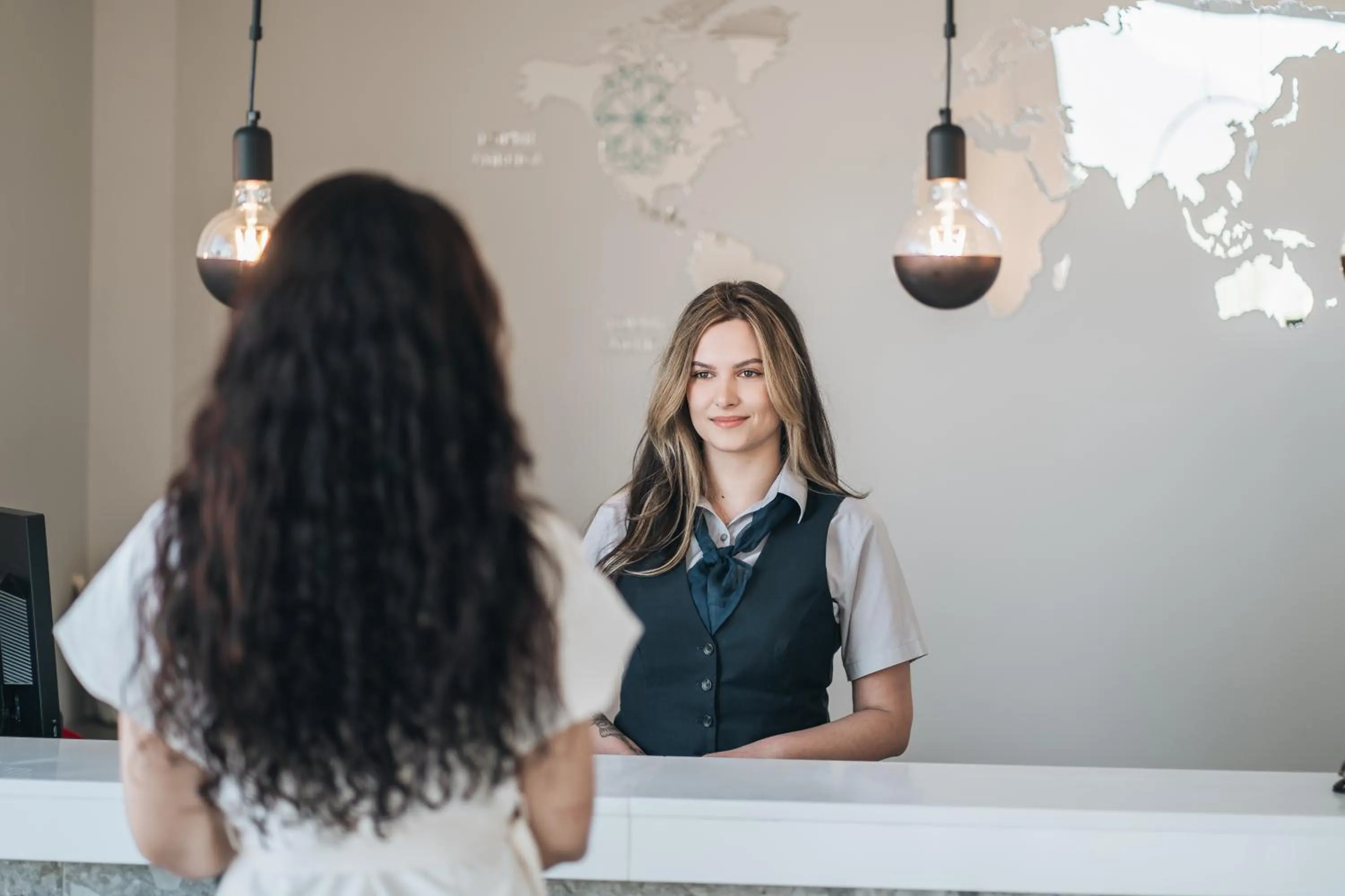 People in Golden Coast Beachfront Resort