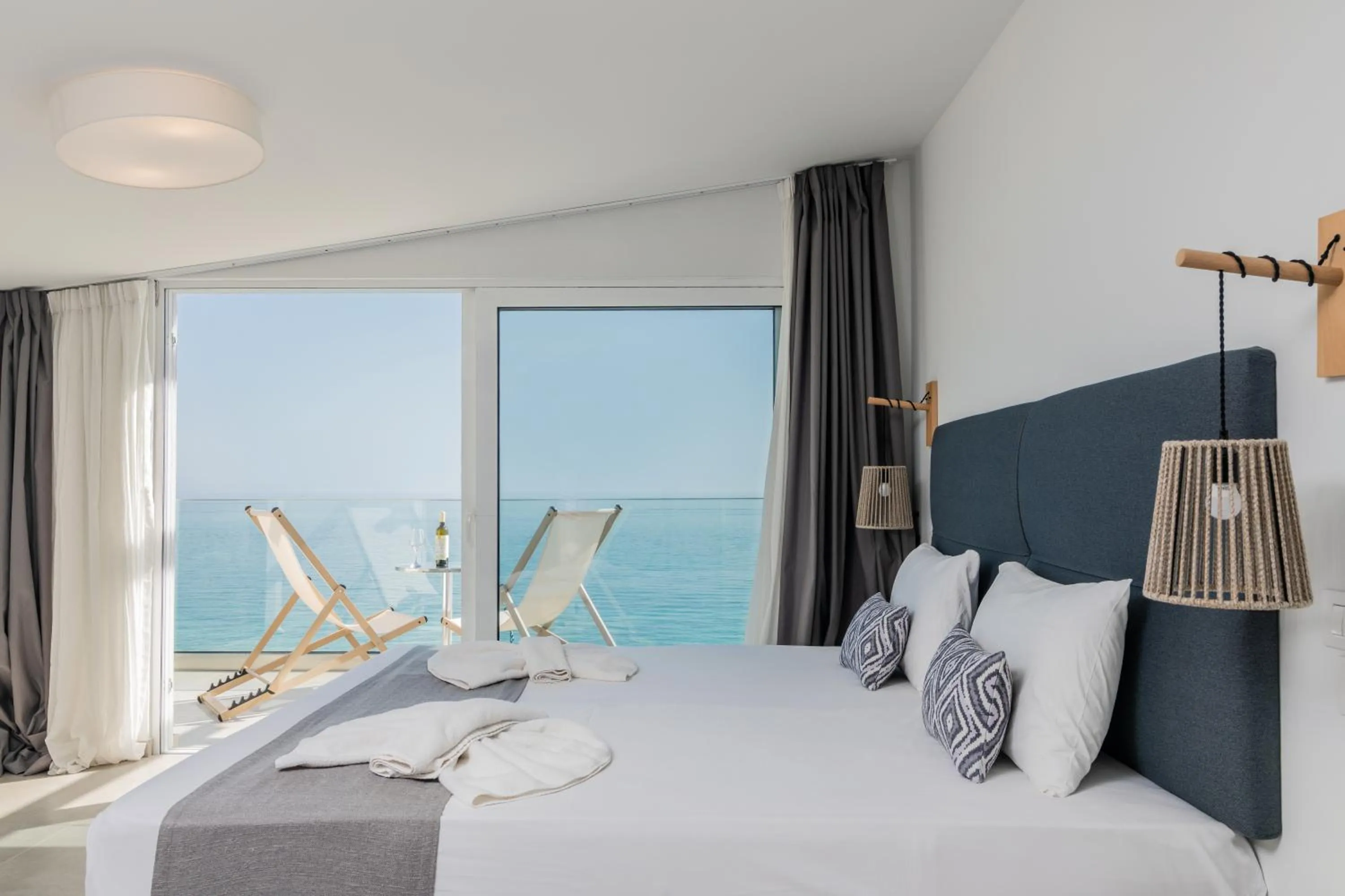 Bed in Golden Coast Beachfront Resort