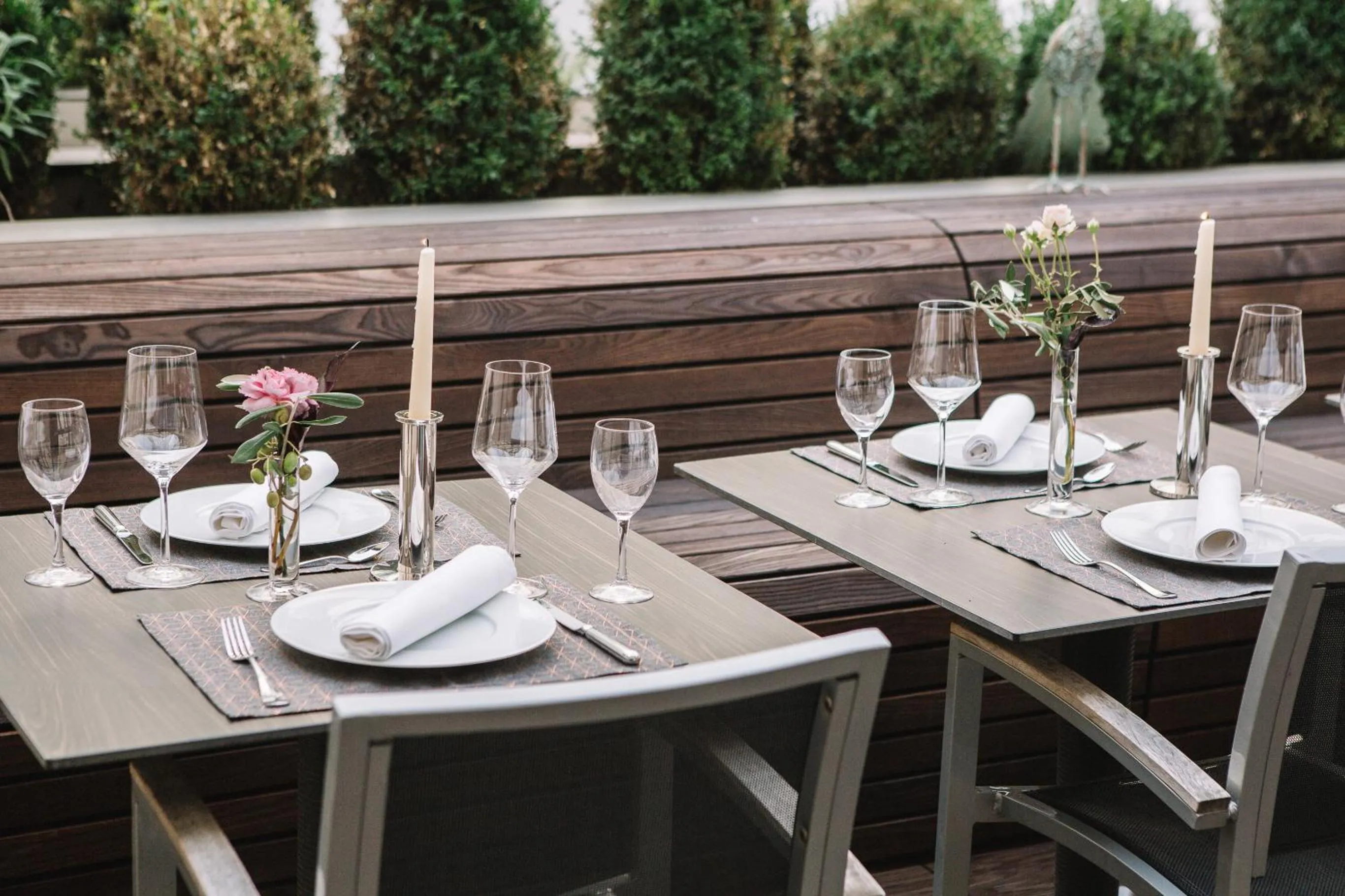 Patio in Boutique Hotel Pfauen
