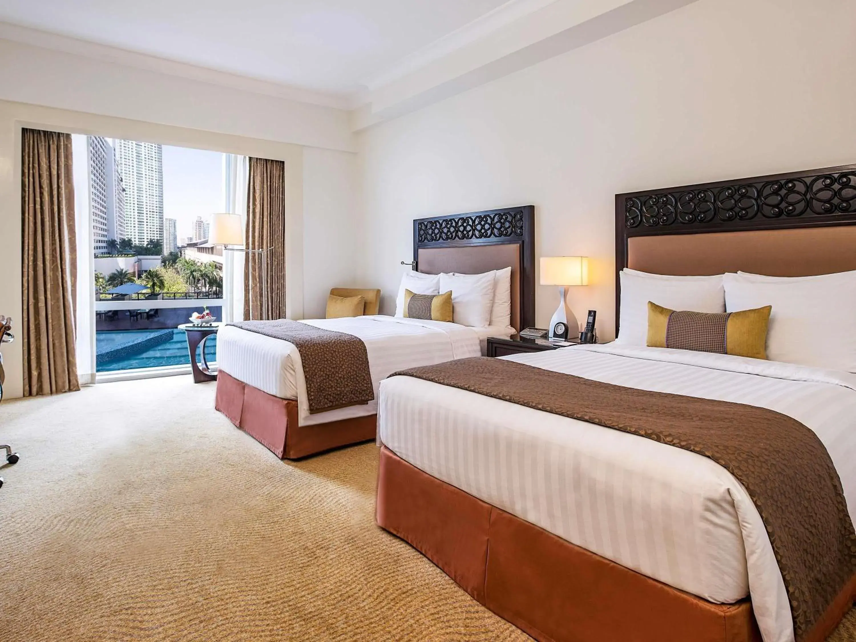 Fairmont Double Room with Two Double Beds in Fairmont Makati Fairmont Double Room with Two Double Beds in Fairmont Makati