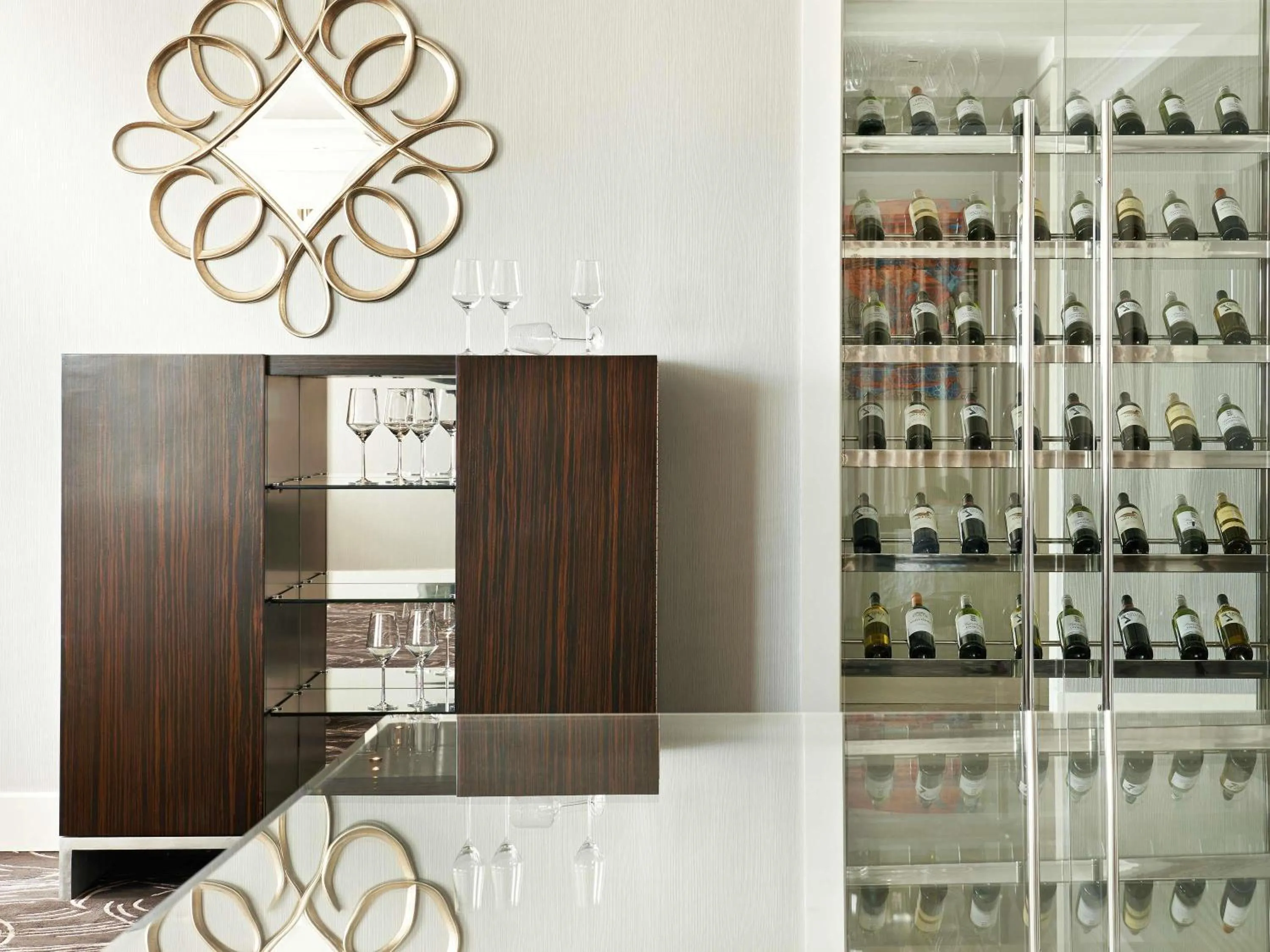 Bedroom in Fairmont Makati