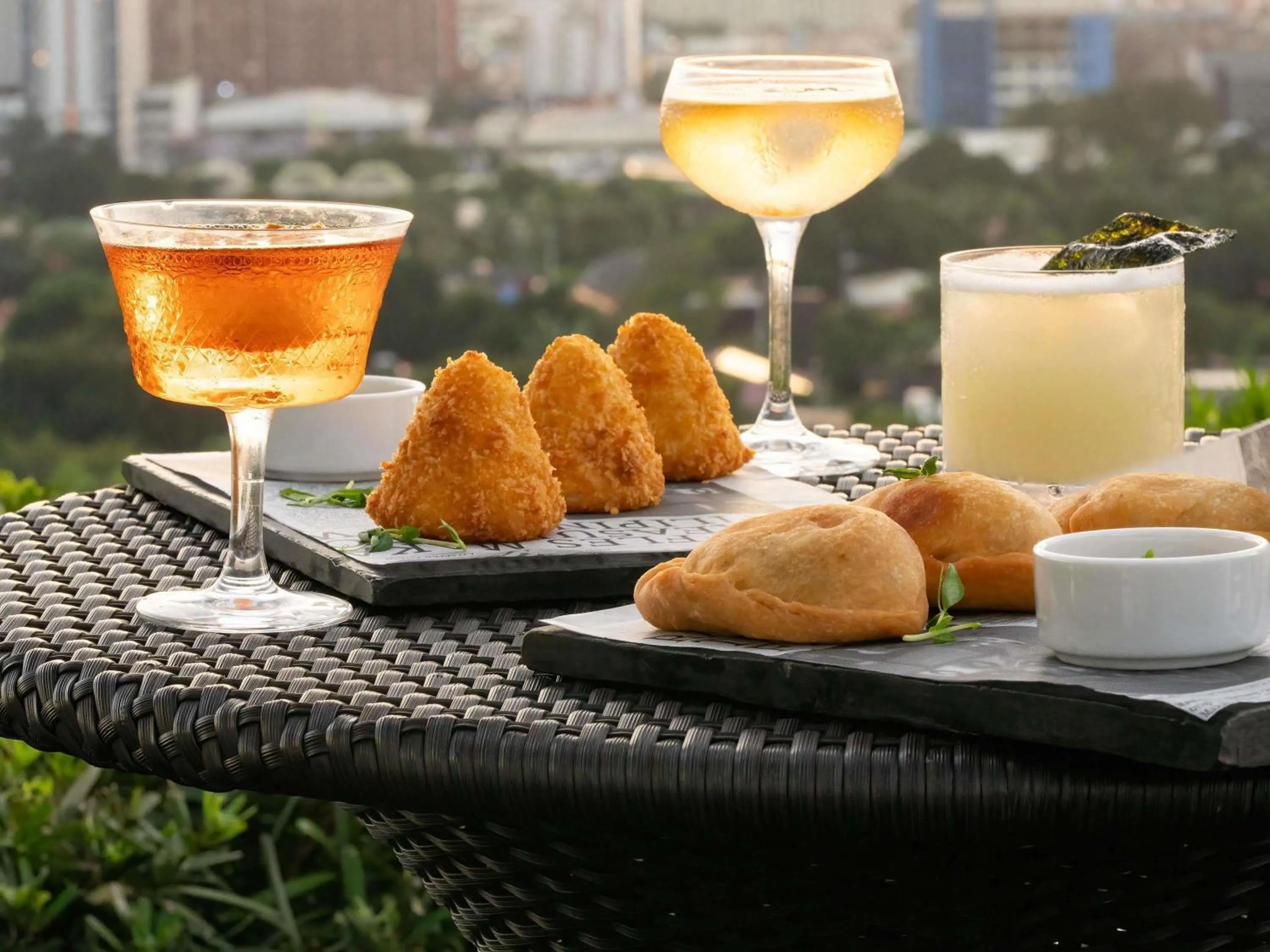 Lounge or bar in Fairmont Makati