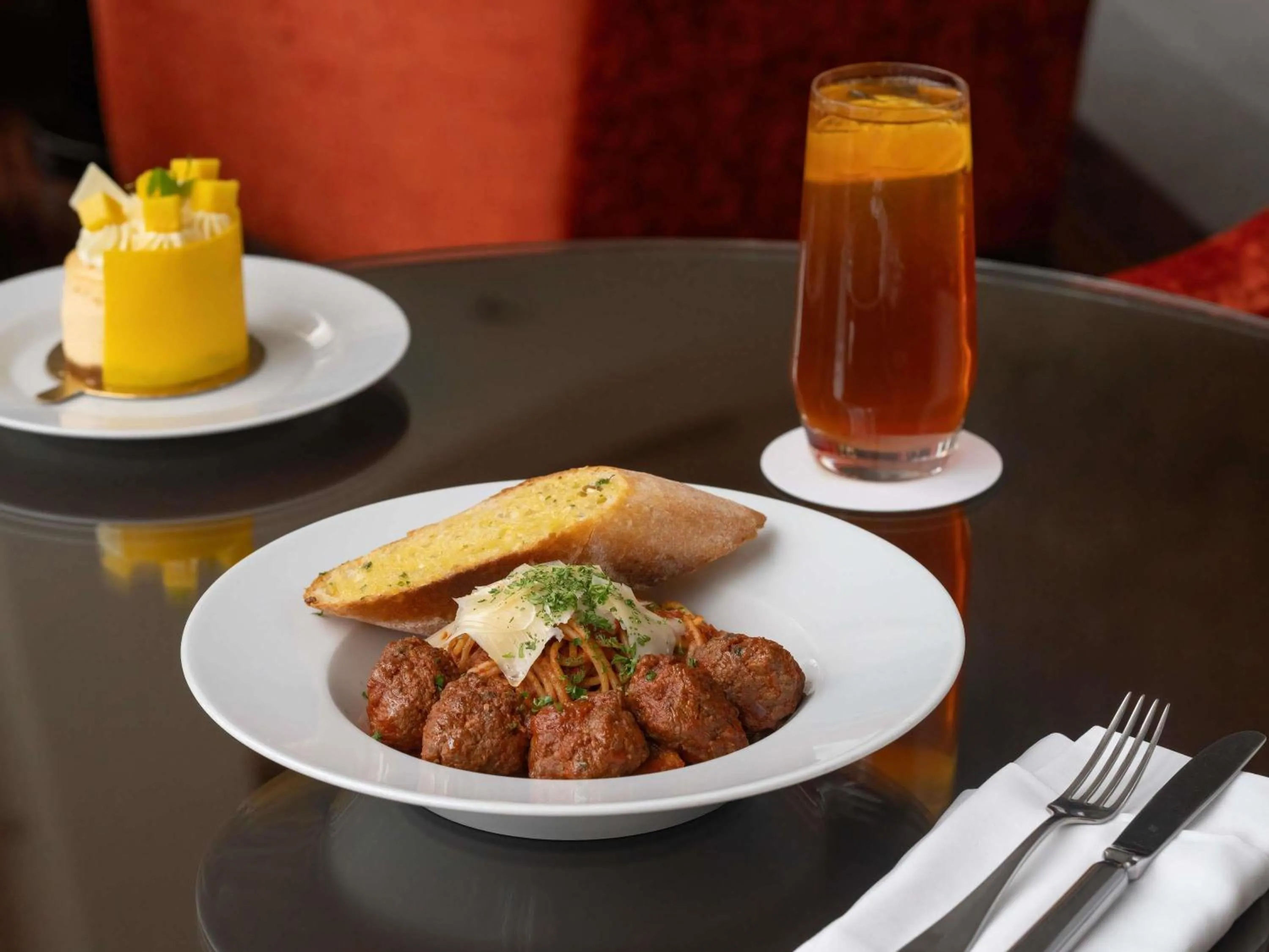 Lounge or bar in Fairmont Makati