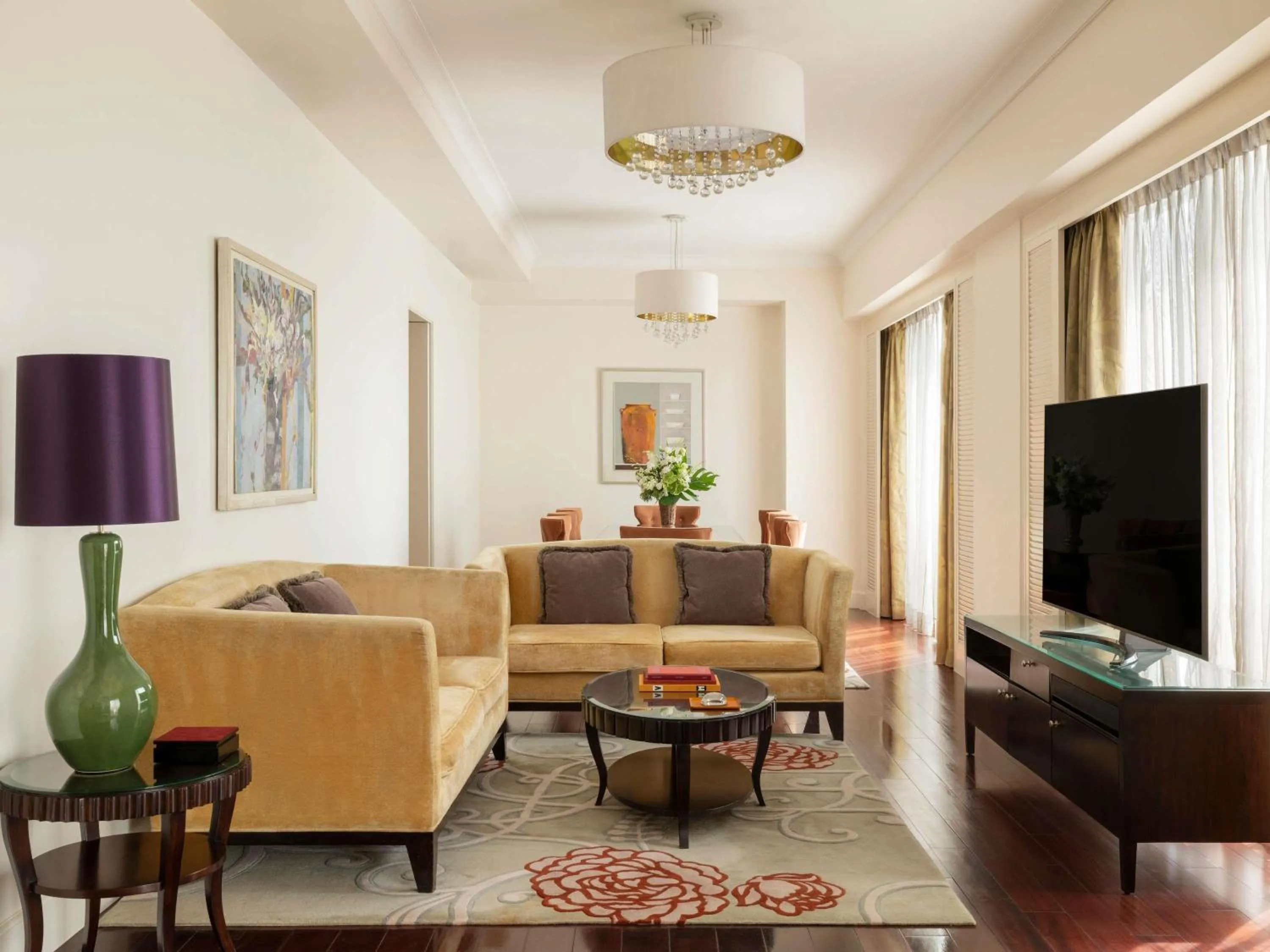 Bedroom in Raffles Makati