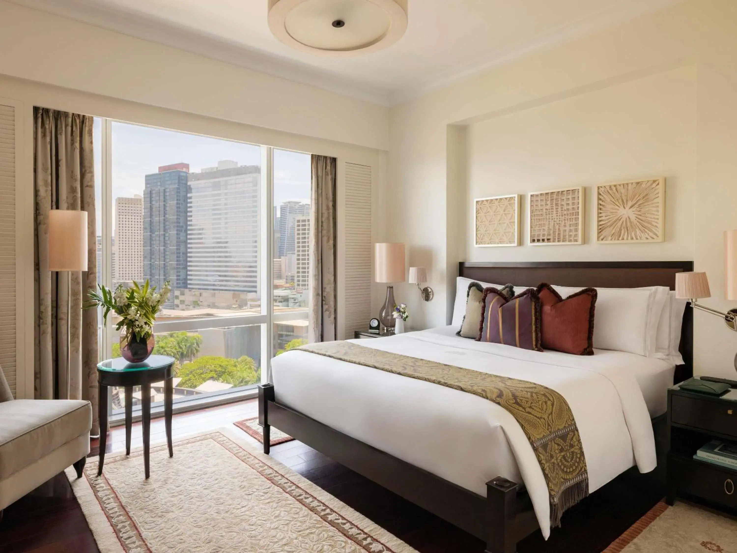 Bedroom, Bed in Raffles Makati Bedroom, Bed in Raffles Makati