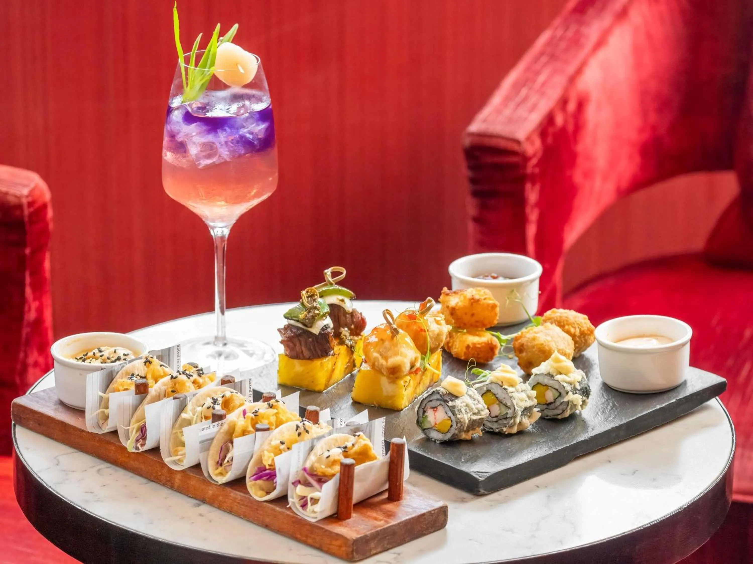 Lounge or bar in Raffles Makati