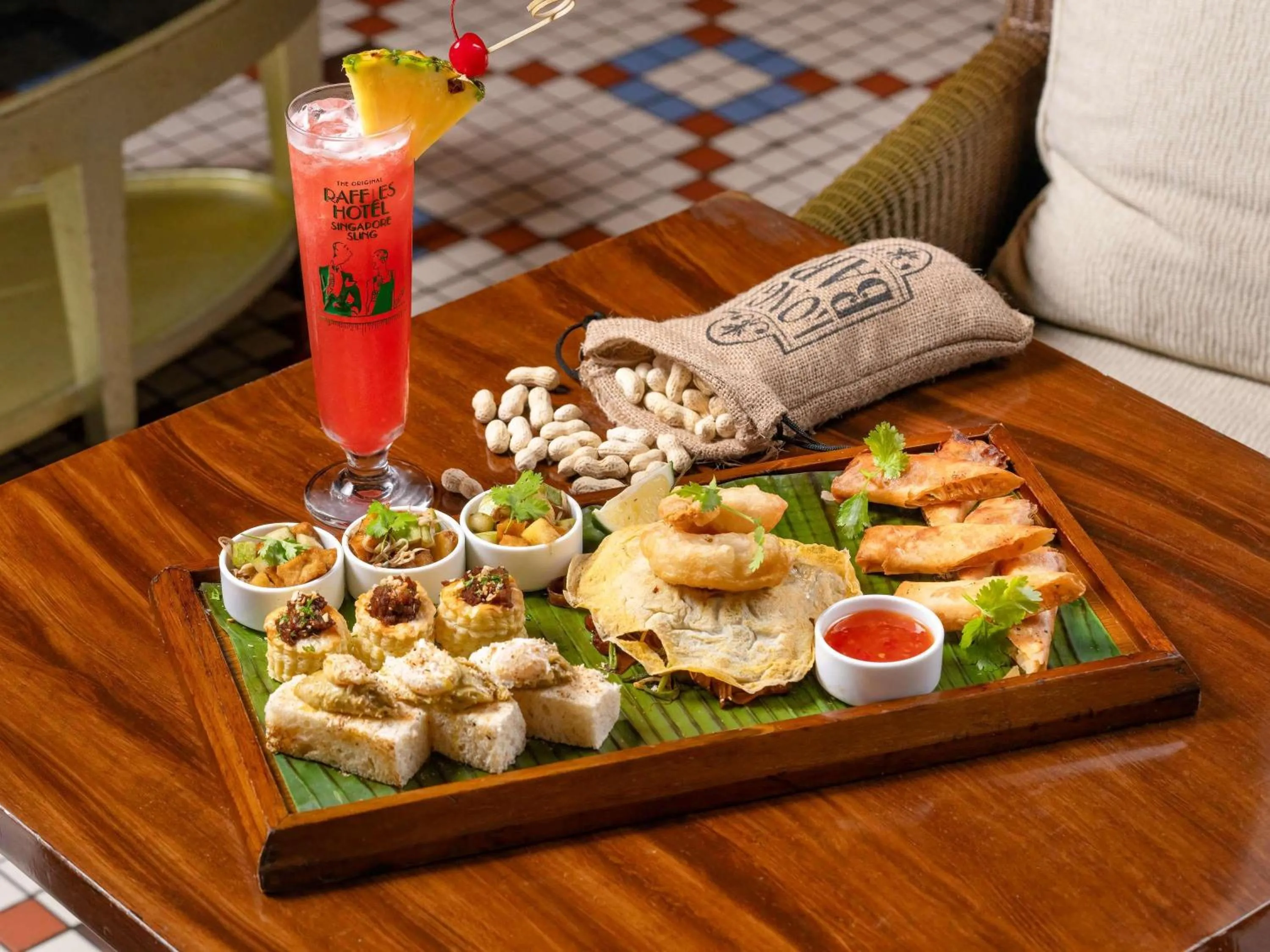 Lounge or bar in Raffles Makati