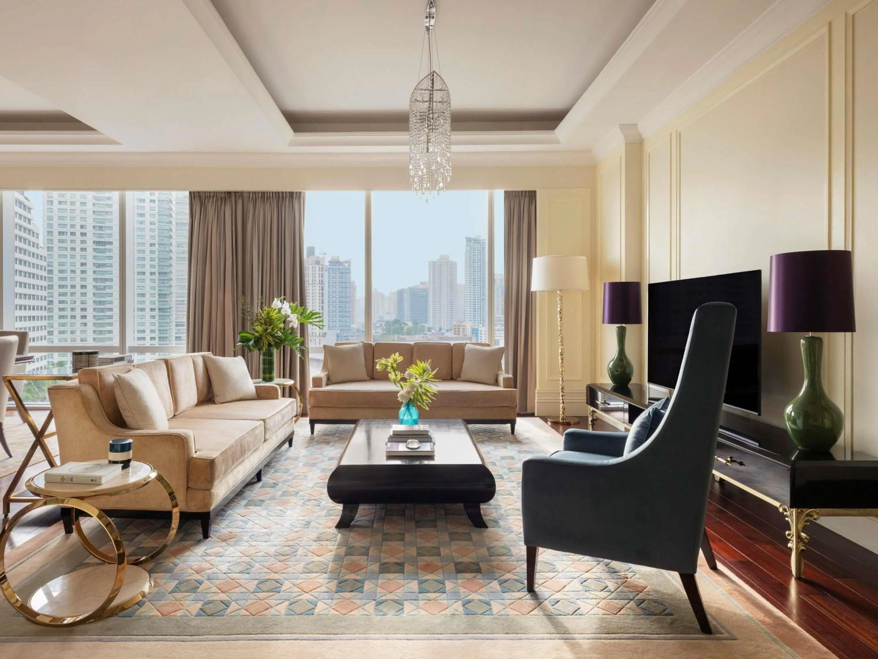 Bedroom in Raffles Makati