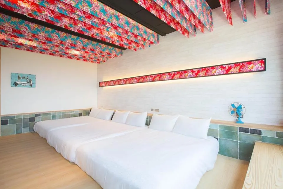 Bed in Liuqiu Antique Tea House