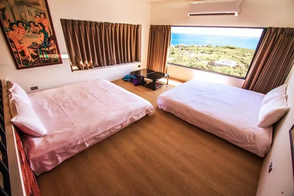 Bed in Liuqiu Antique Tea House