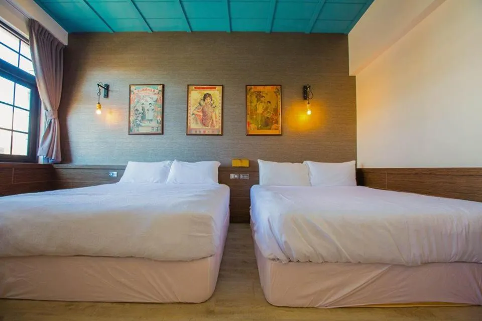 Bed in Liuqiu Antique Tea House