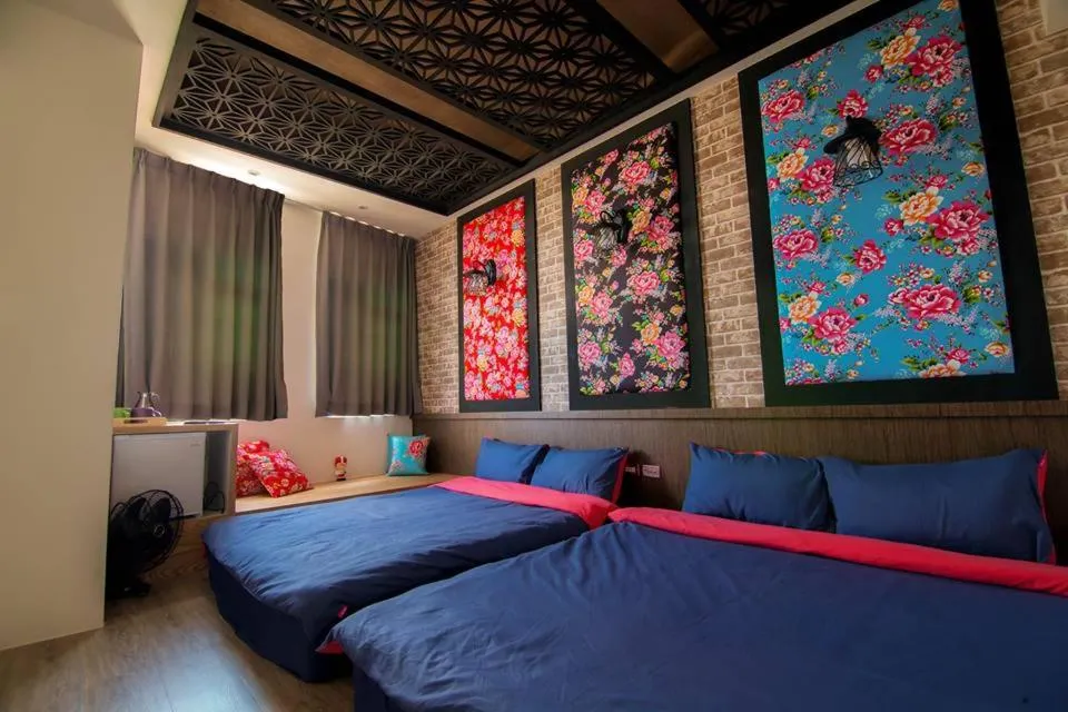 Bed in Liuqiu Antique Tea House