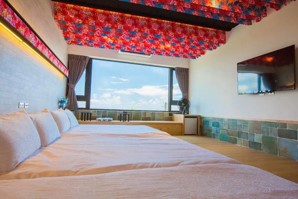Bed in Liuqiu Antique Tea House