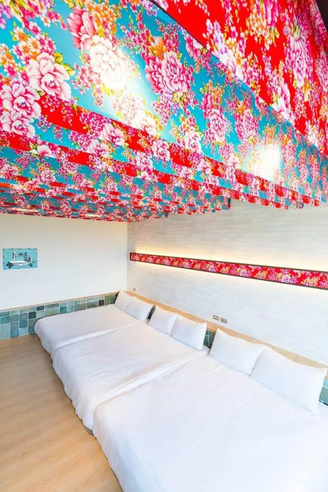Bed in Liuqiu Antique Tea House