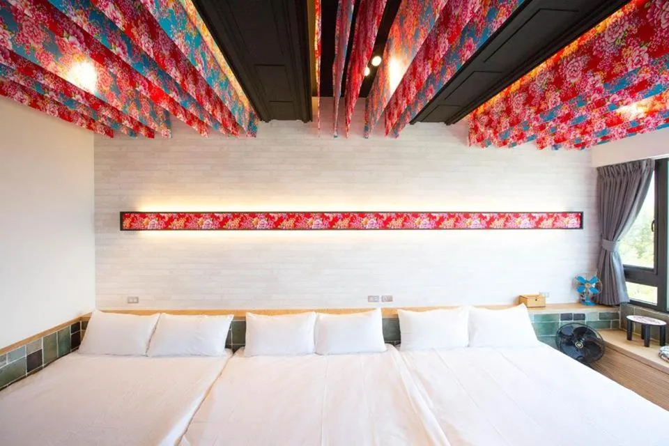 Bed in Liuqiu Antique Tea House