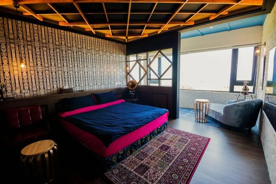 Bed in Liuqiu Antique Tea House