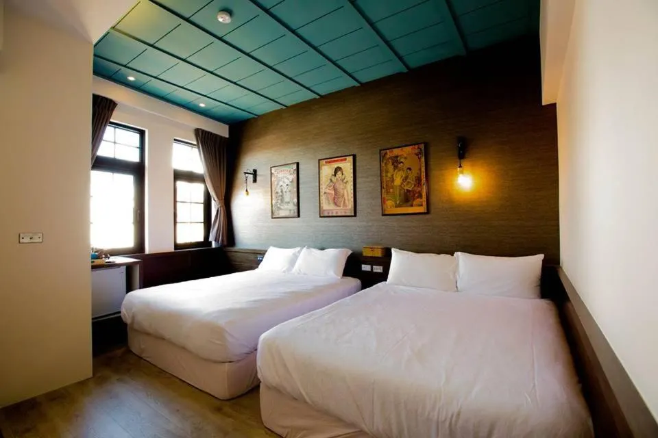 Bed in Liuqiu Antique Tea House