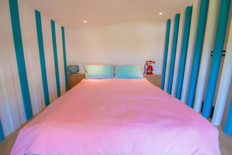 Bed in Liuqiu Antique Tea House