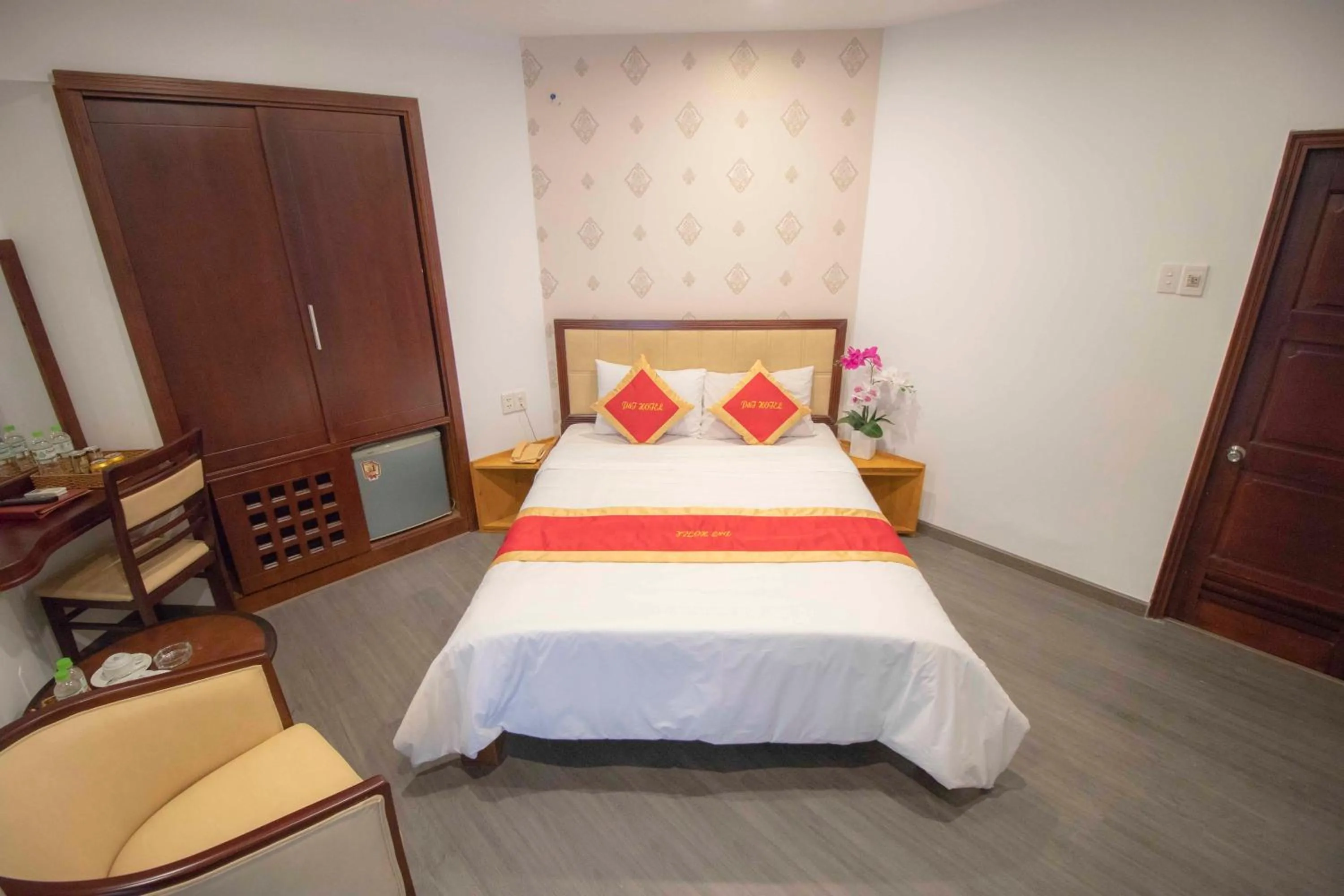 Bedroom, Bed in Vung Tau P&T Hotel