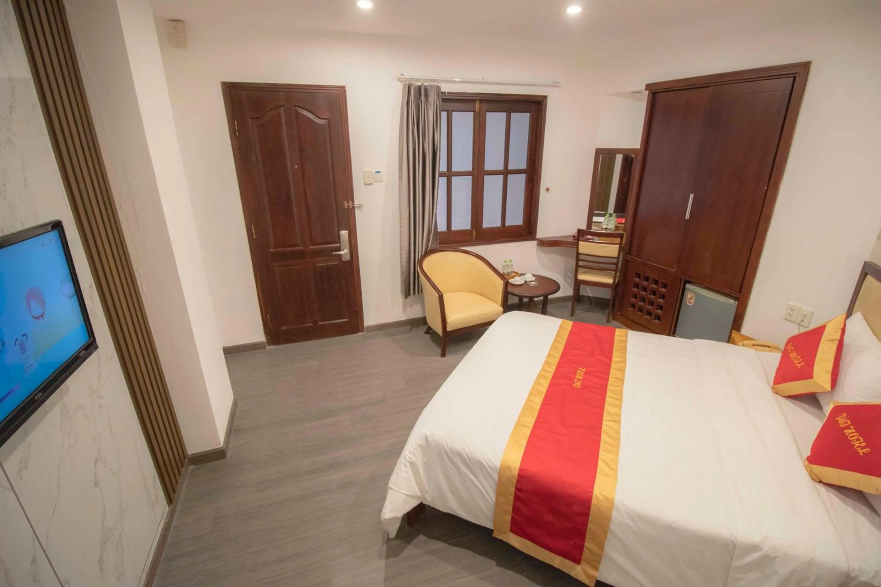 Bedroom, Bed in Vung Tau P&T Hotel