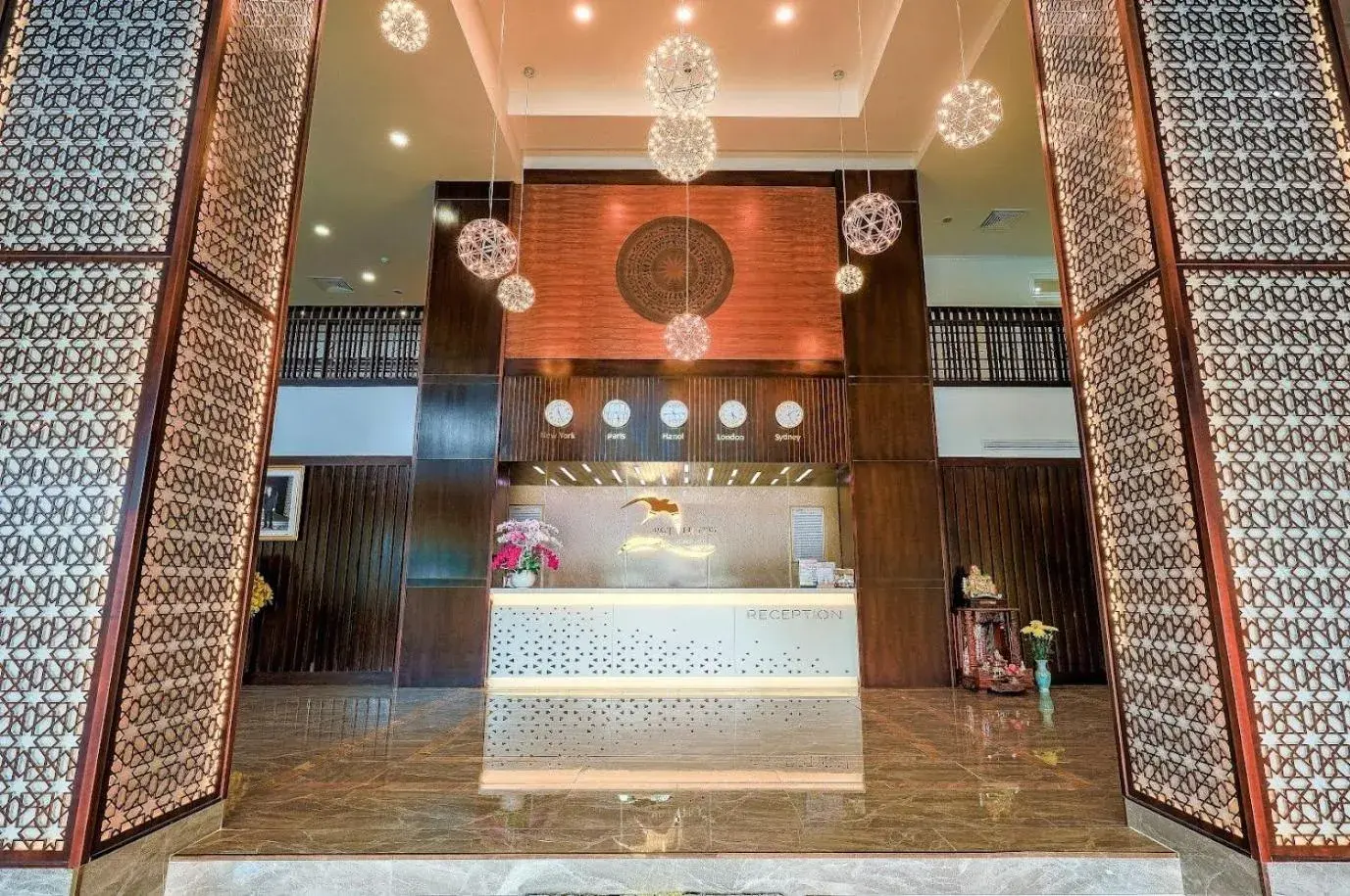 Lobby or reception in Vung Tau P&T Hotel Lobby or reception in Vung Tau P&T Hotel