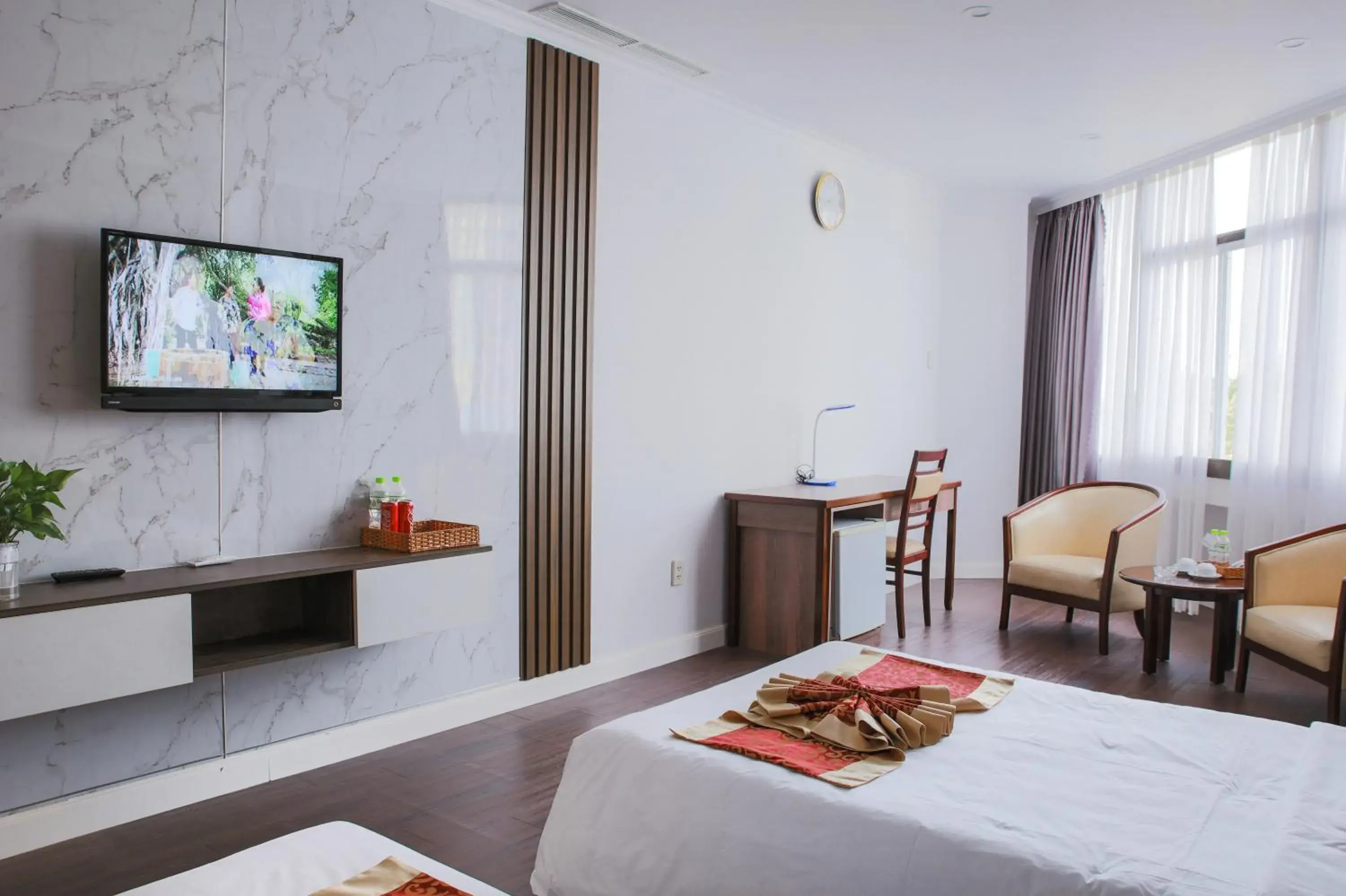 City view, Bed in Vung Tau P&T Hotel City view, Bed in Vung Tau P&T Hotel