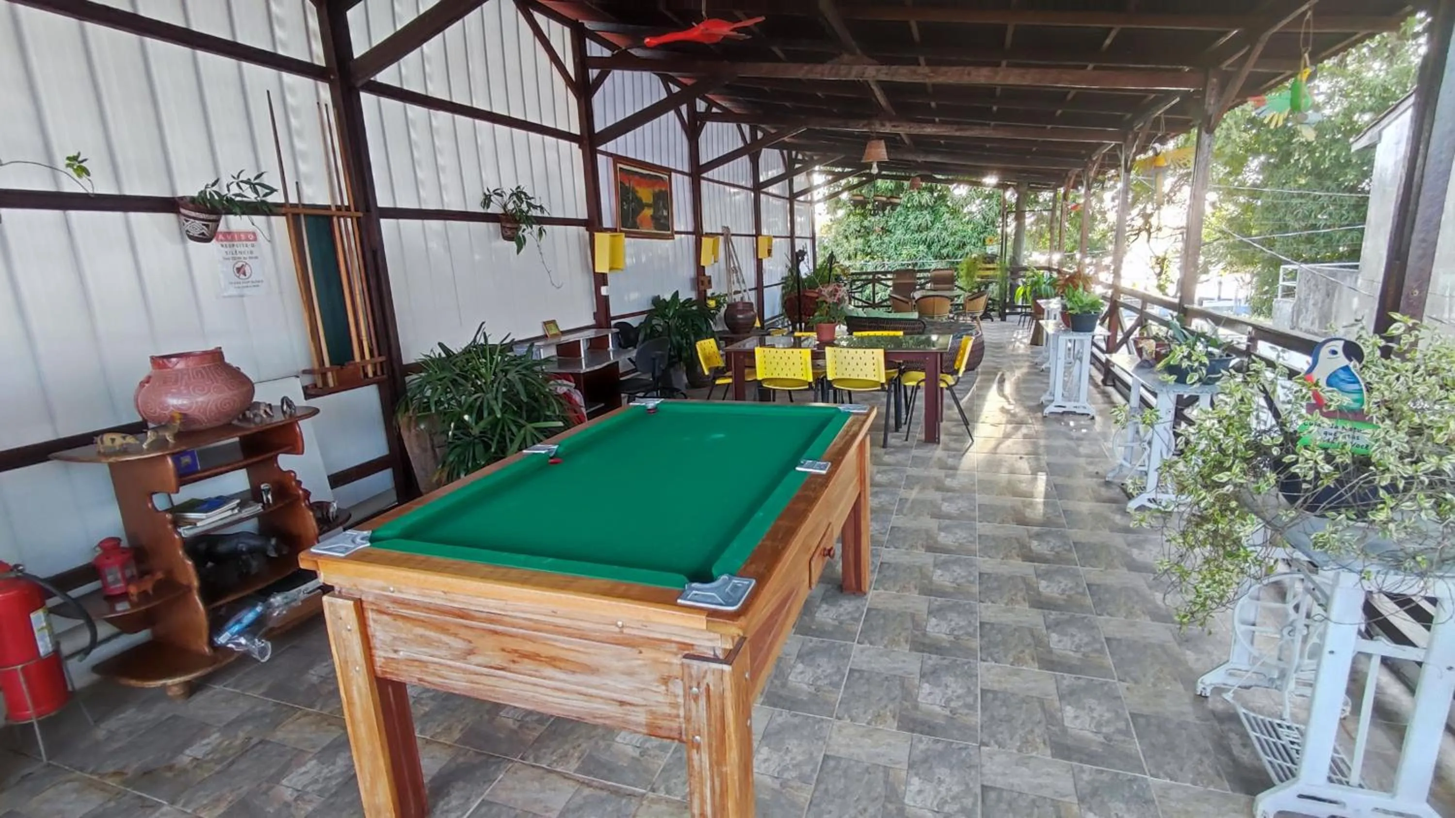 Lounge or bar in Pousada Solar Encanto do Marajó