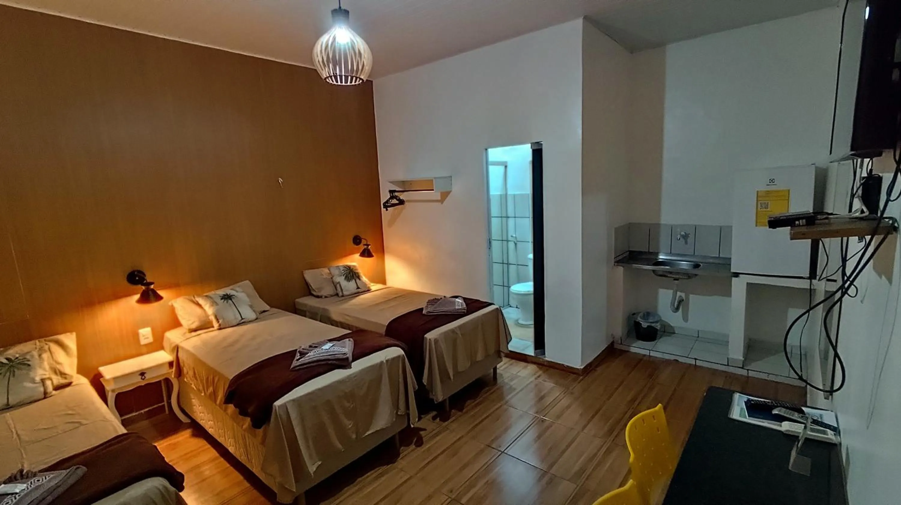 Bed in Pousada Solar Encanto do Marajó