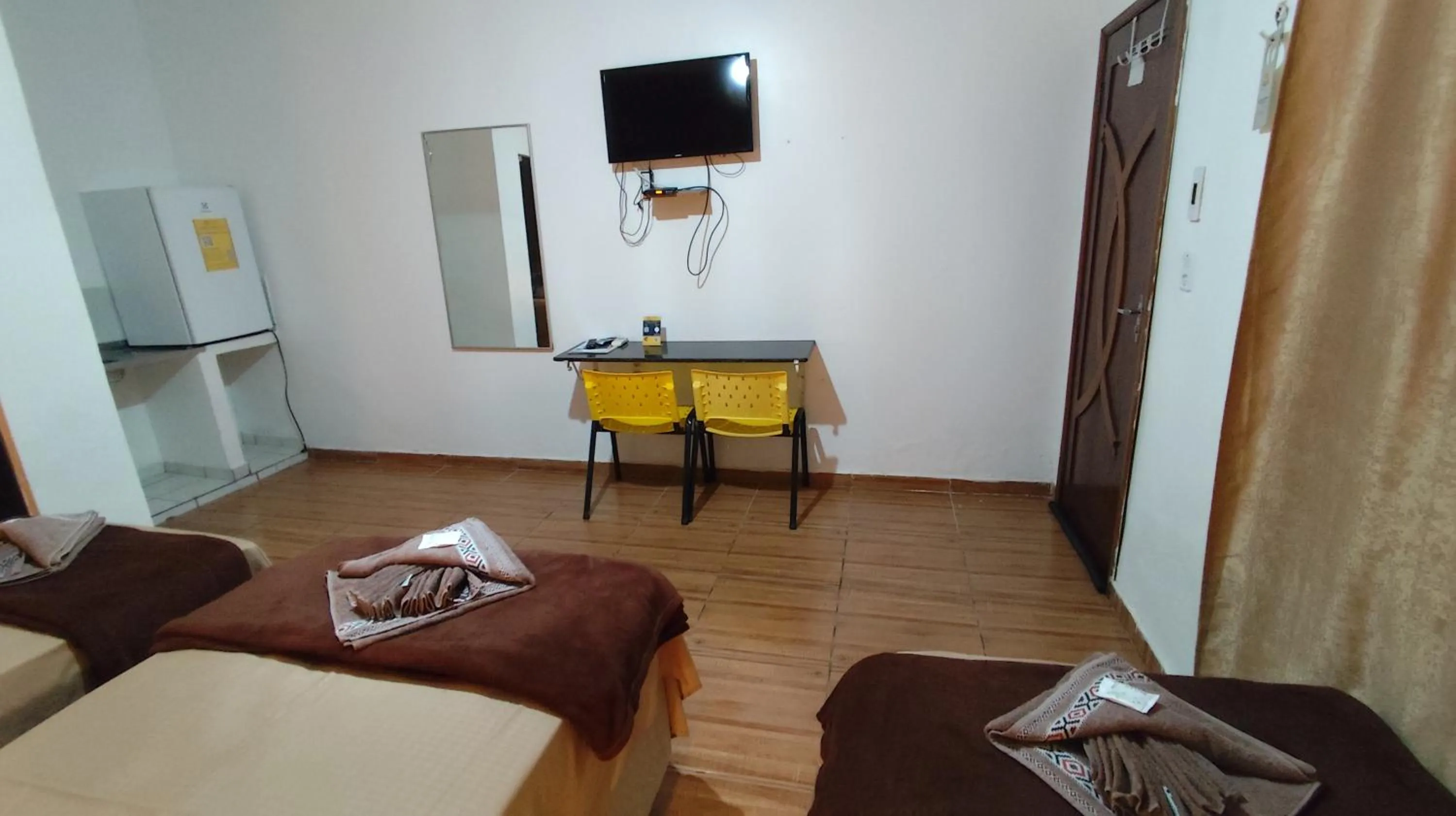 Bed in Pousada Solar Encanto do Marajó