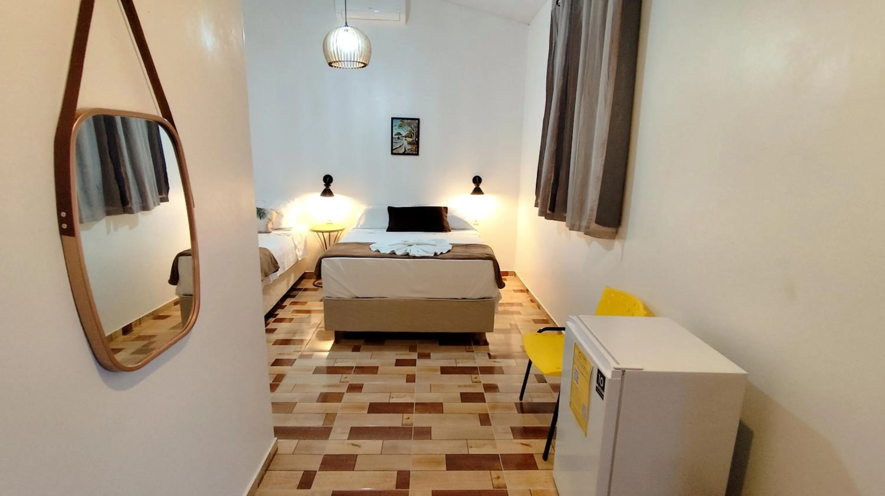 Bed in Pousada Solar Encanto do Marajó