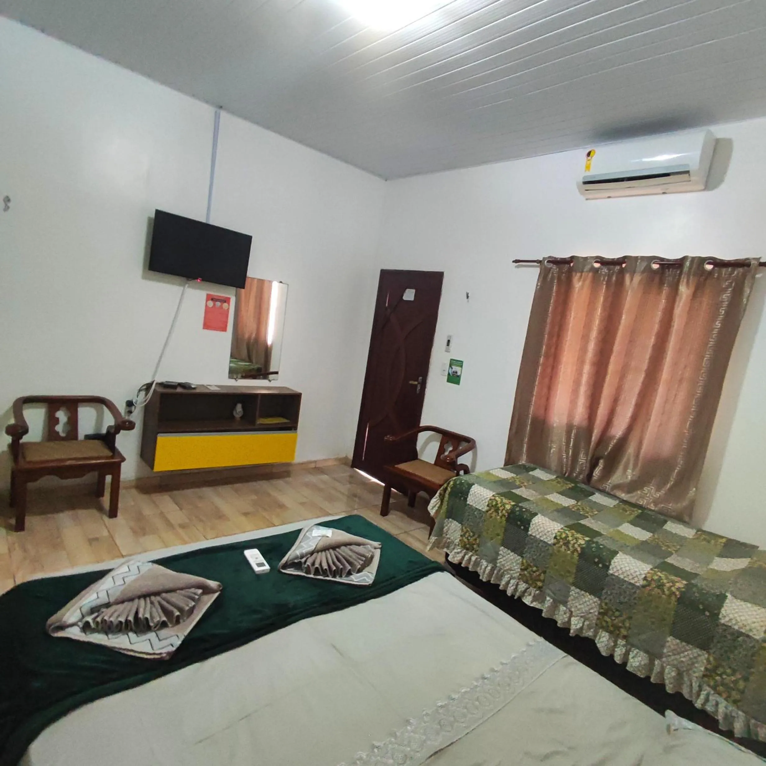 Bedroom, Bed in Pousada Solar Encanto do Marajó