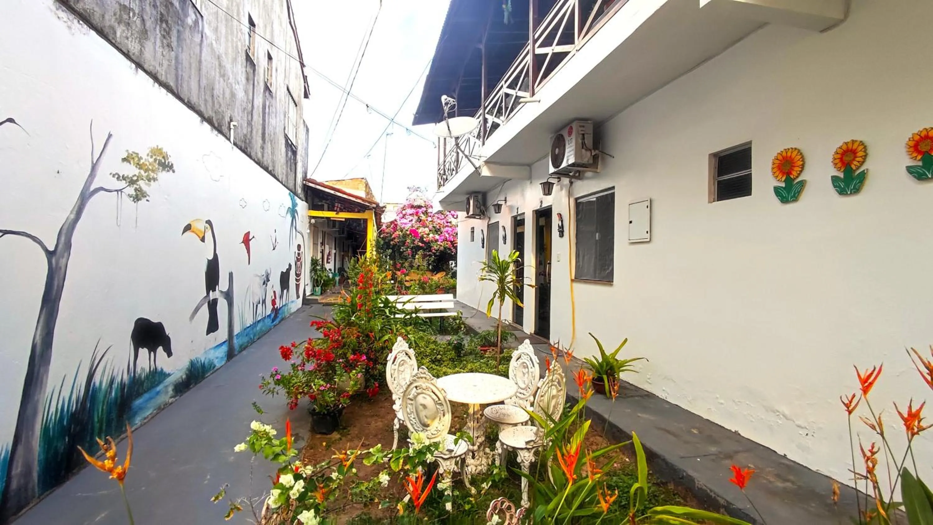 Garden in Pousada Solar Encanto do Marajó
