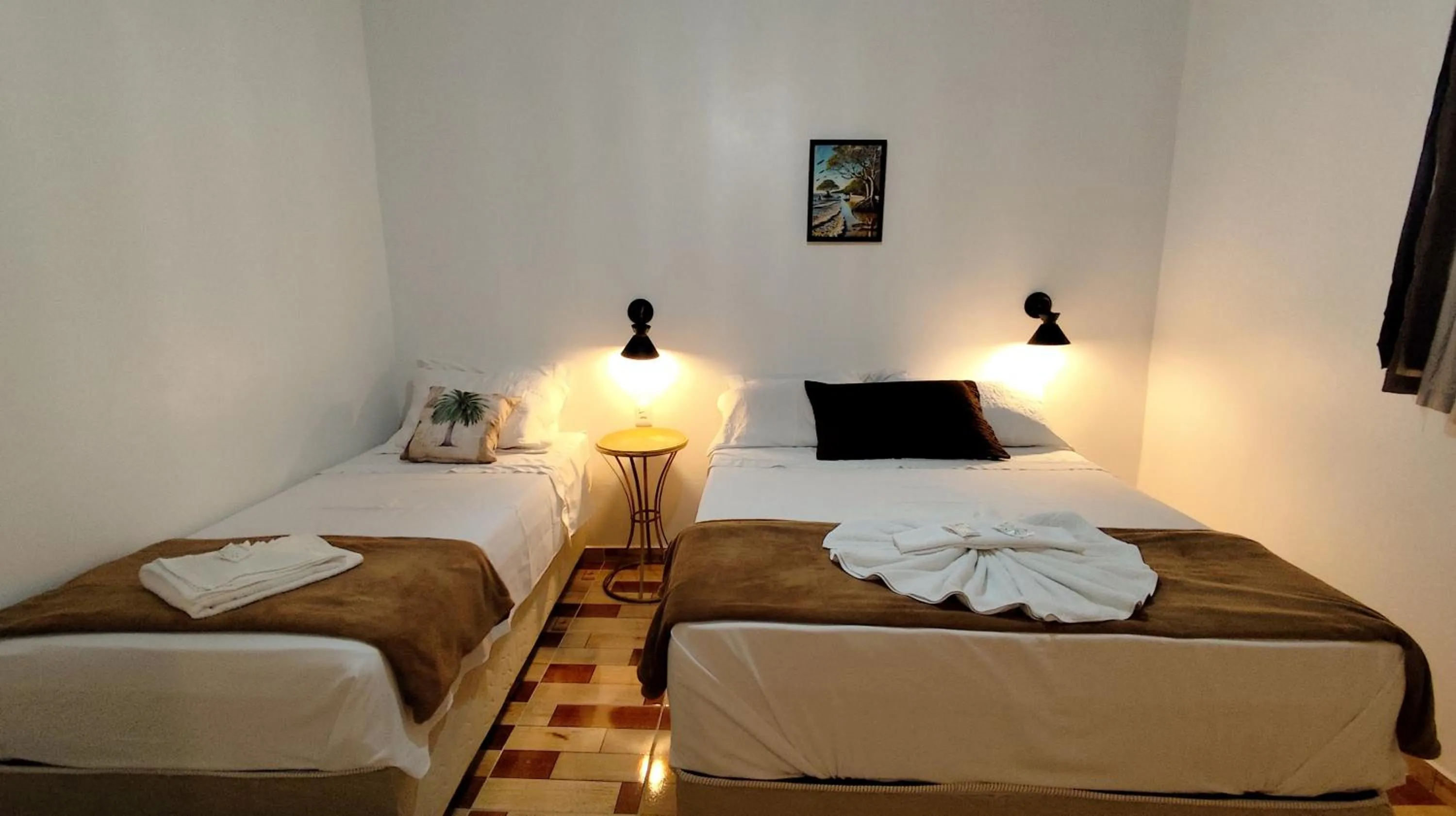 Bed in Pousada Solar Encanto do Marajó