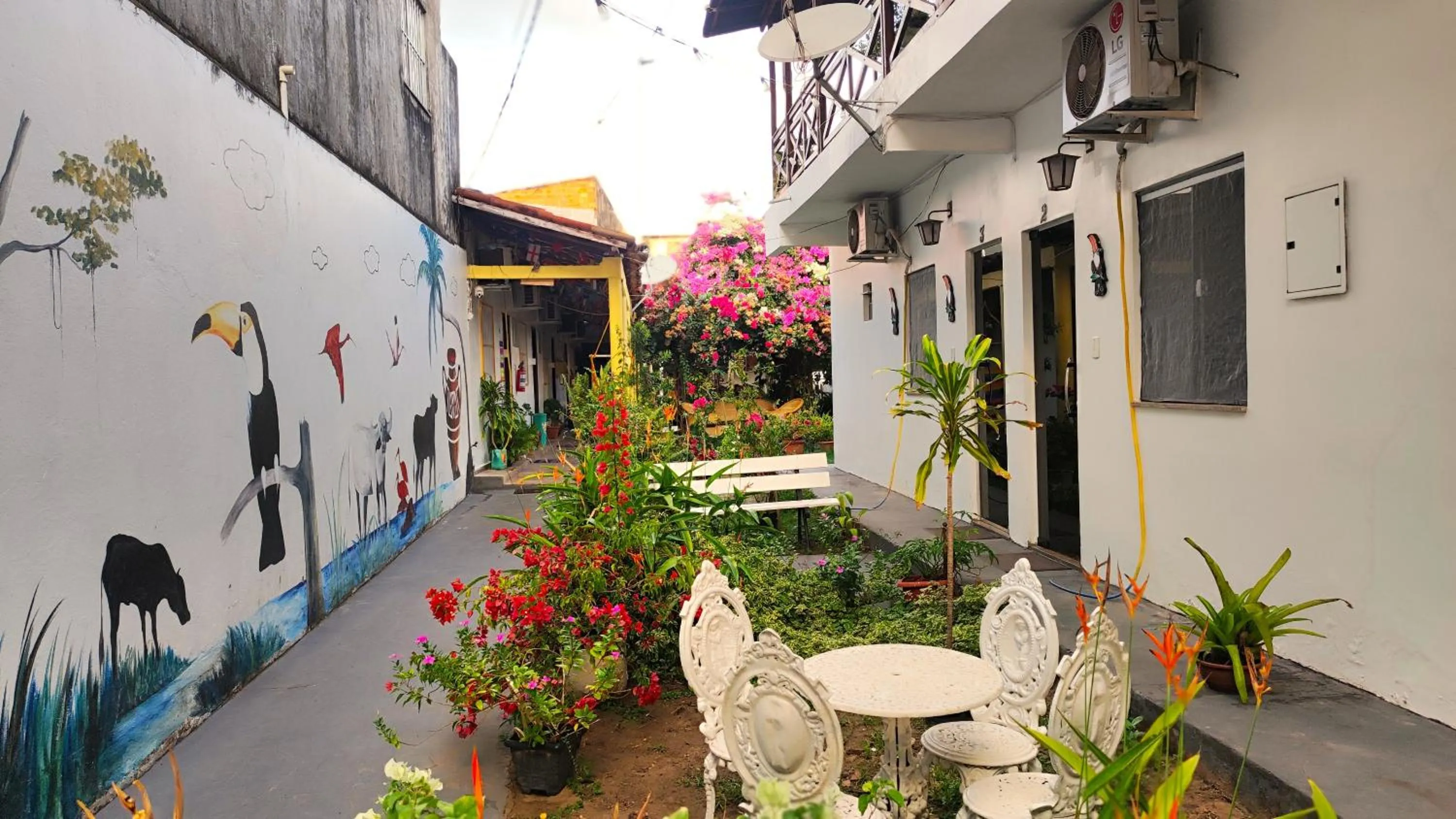 Garden in Pousada Solar Encanto do Marajó