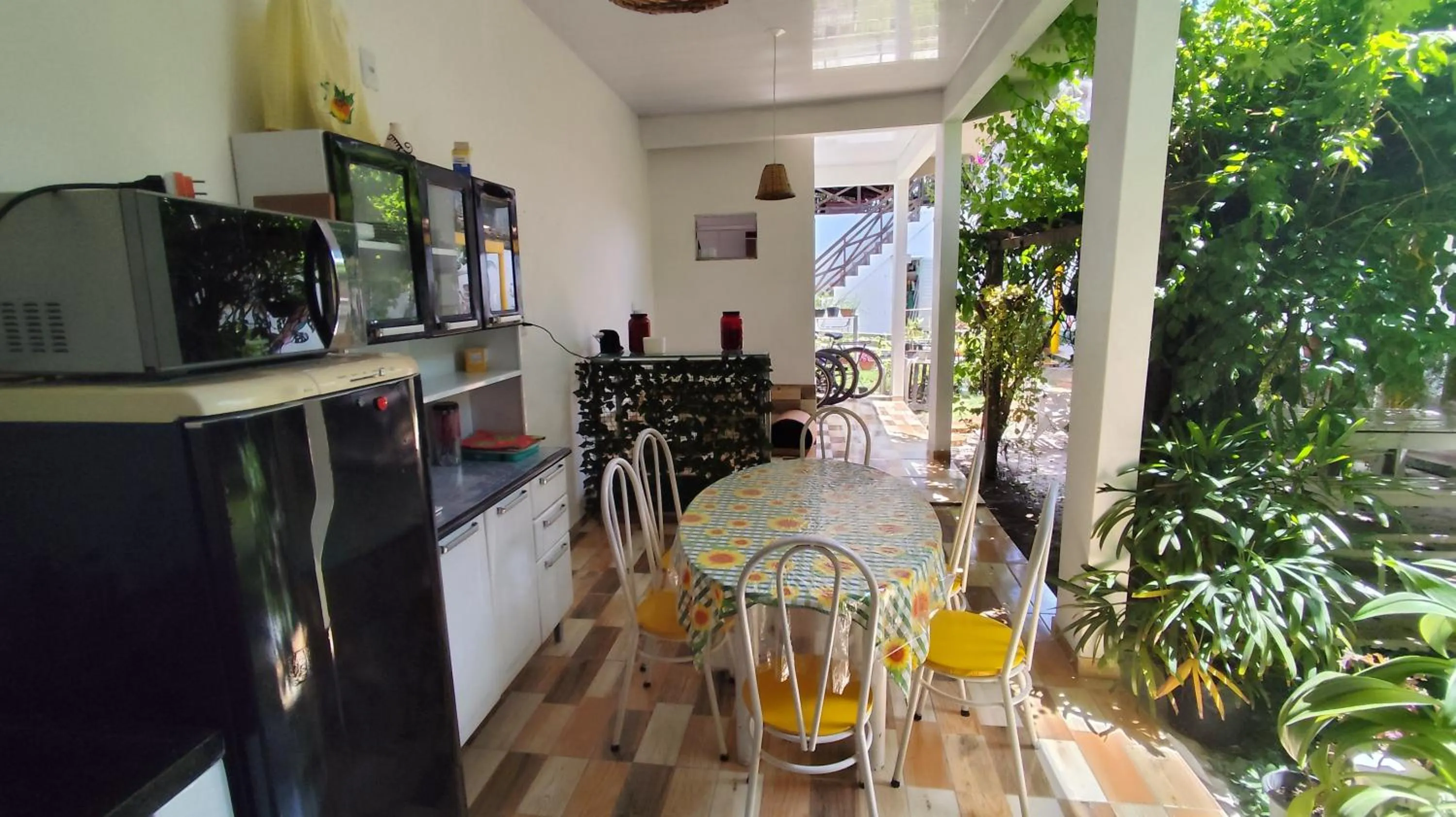 kitchen in Pousada Solar Encanto do Marajó