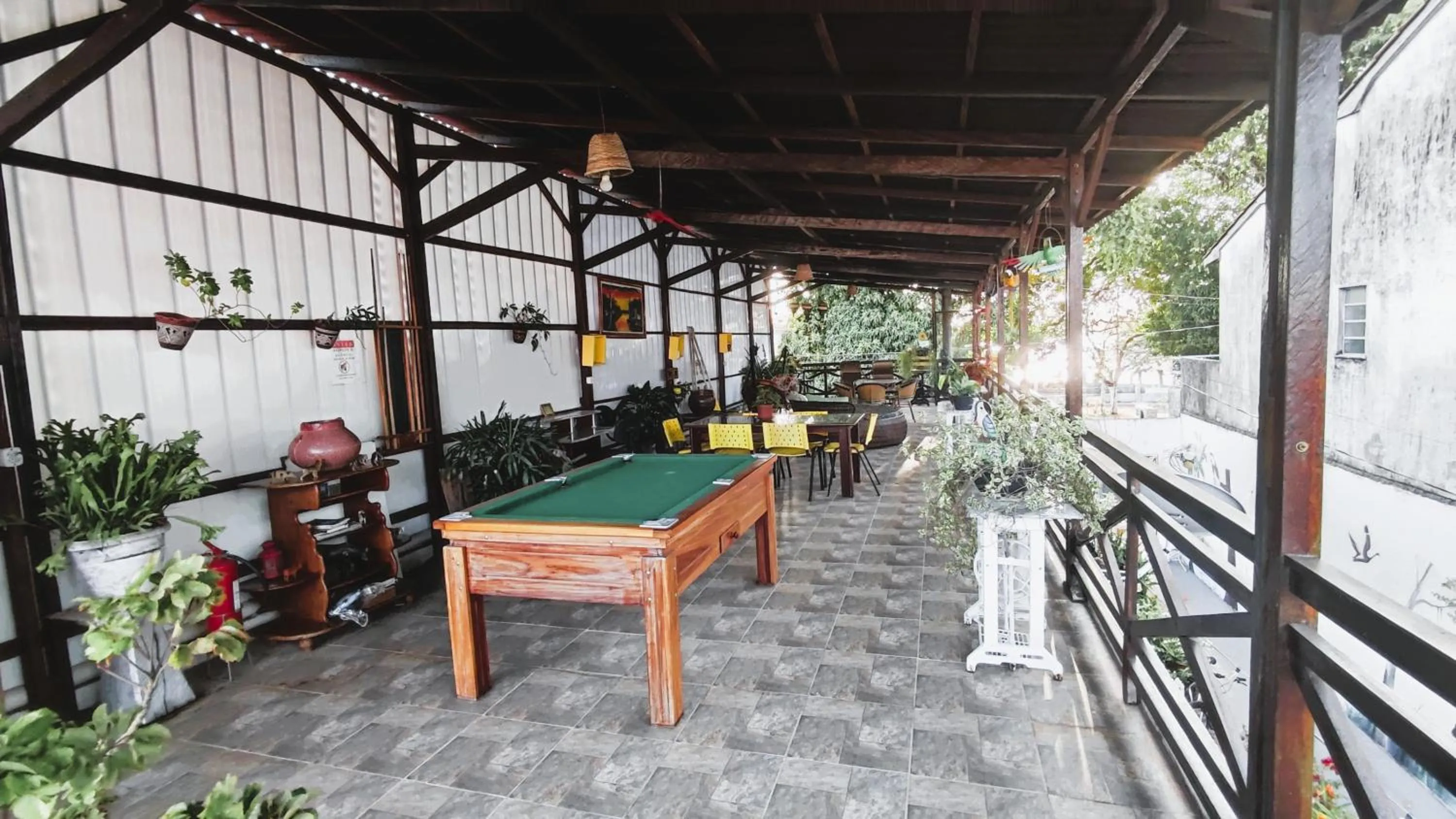 Lounge or bar in Pousada Solar Encanto do Marajó