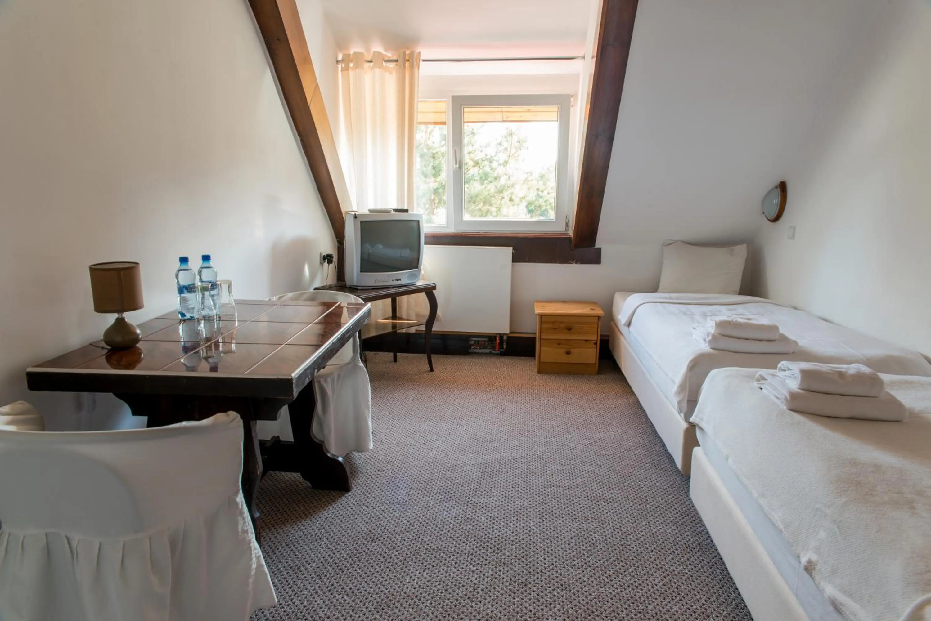 Bed in Park Inn Resort