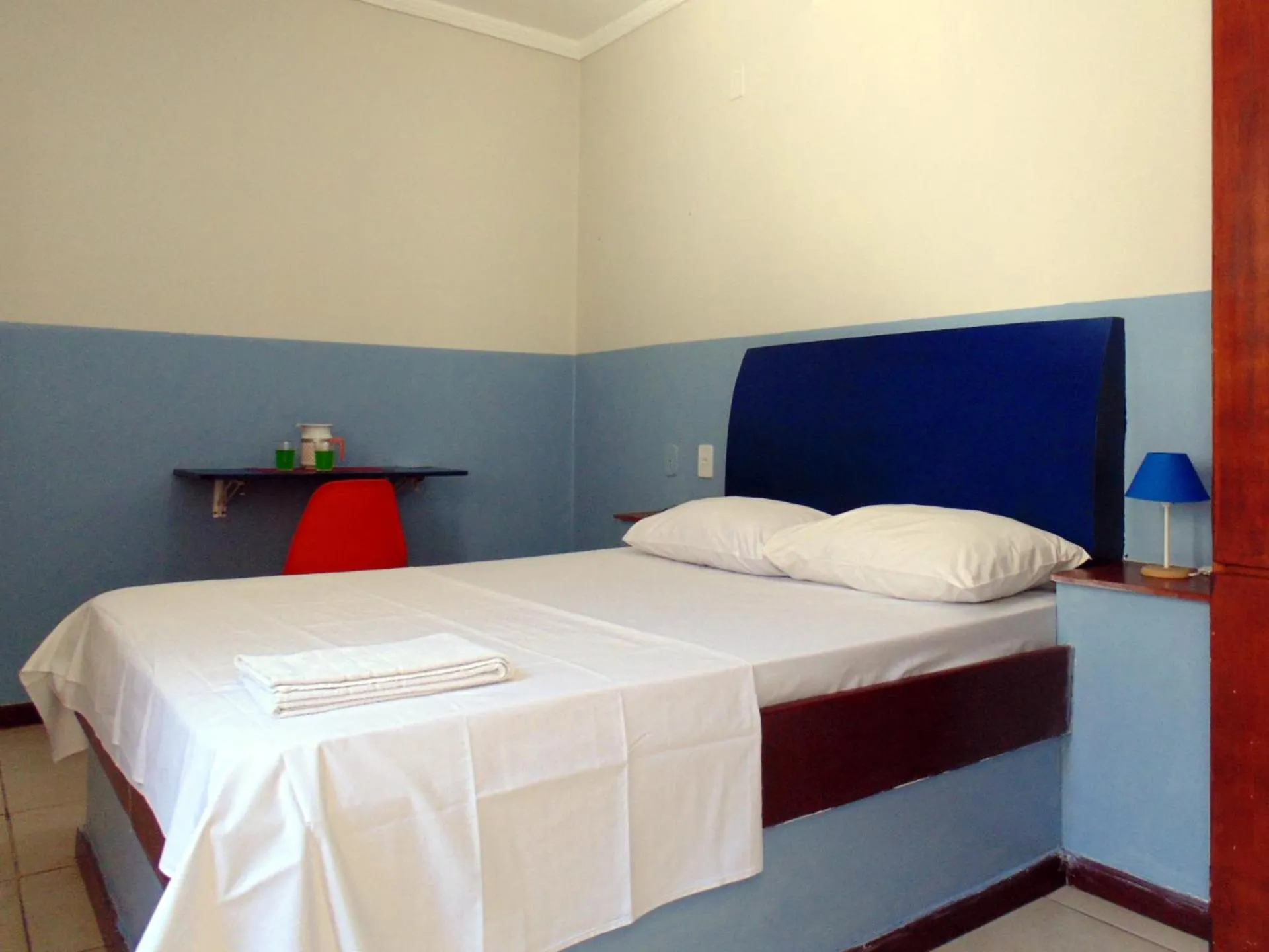 Bed in FAROL BEACH Suítes