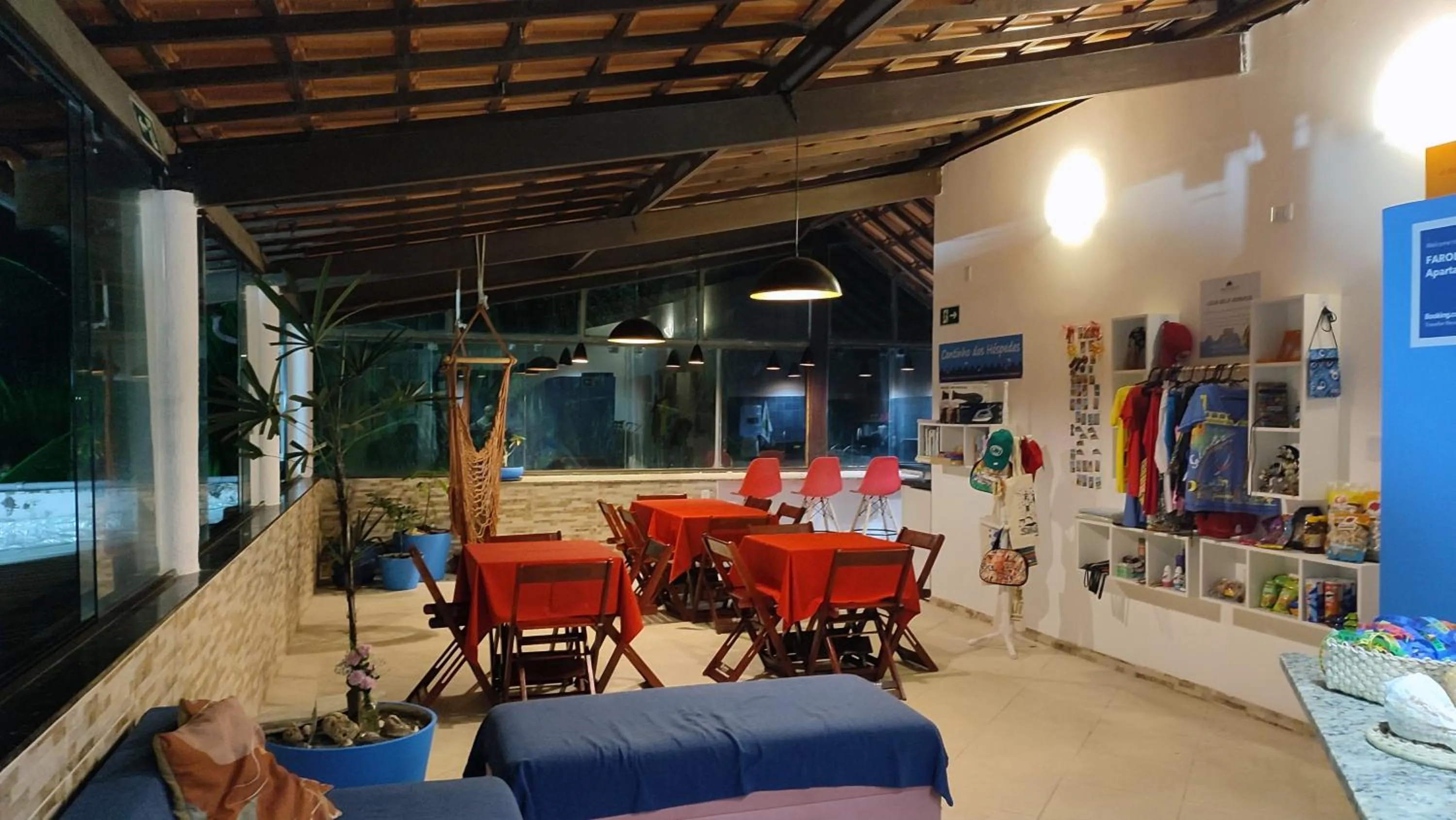 Living room in FAROL BEACH Suítes