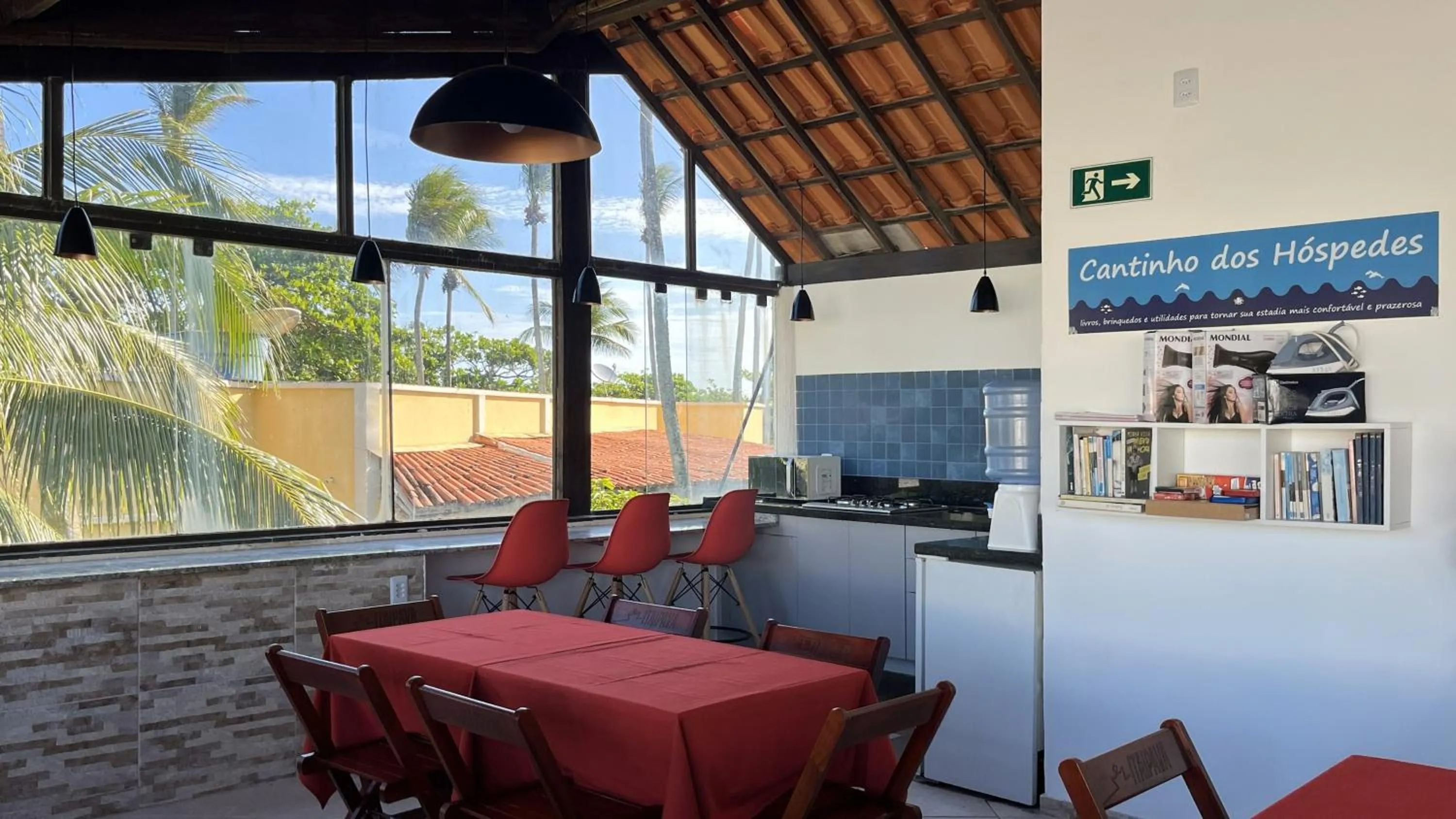 Living room in FAROL BEACH Suítes