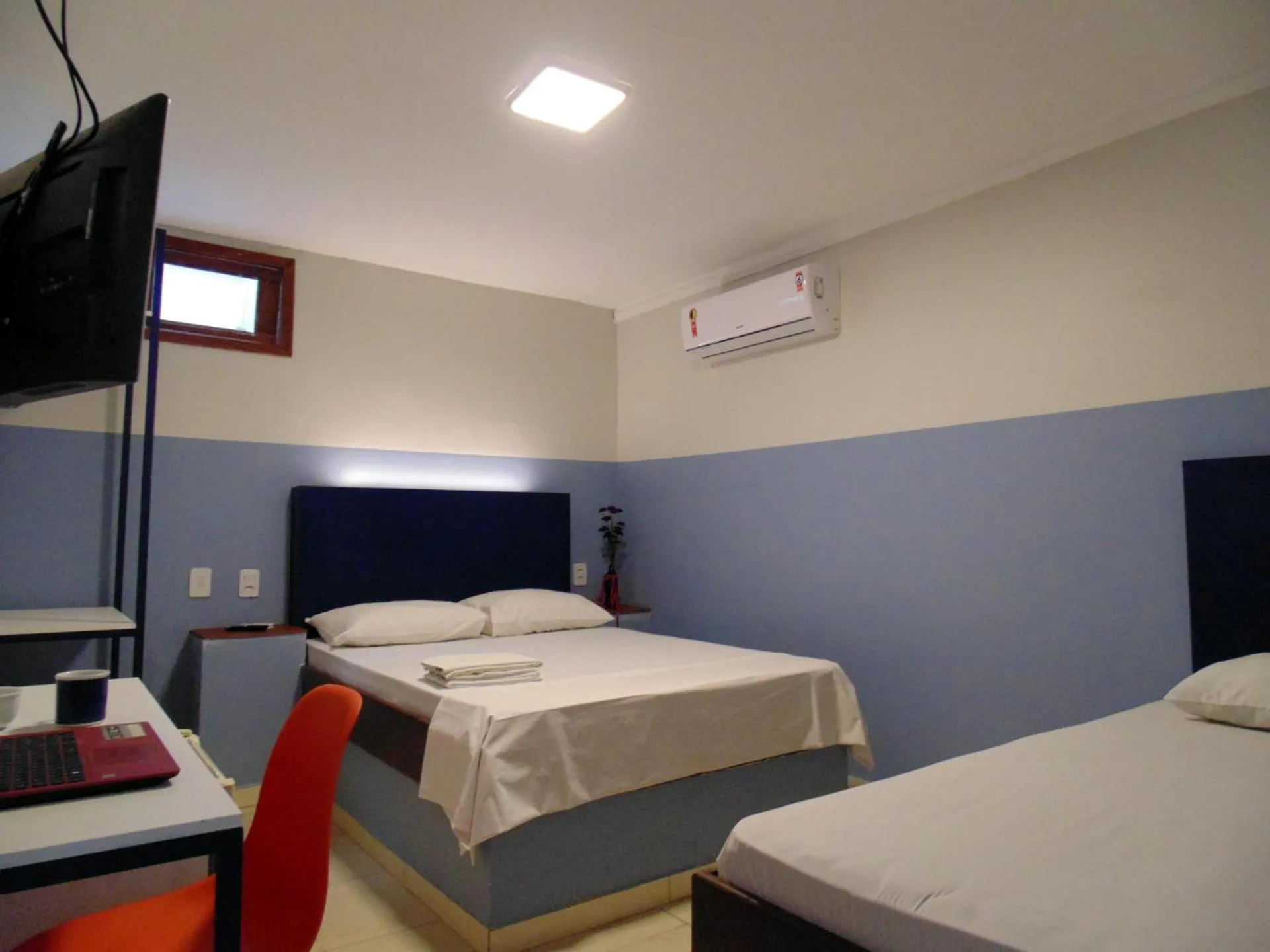 Bed in FAROL BEACH Suítes
