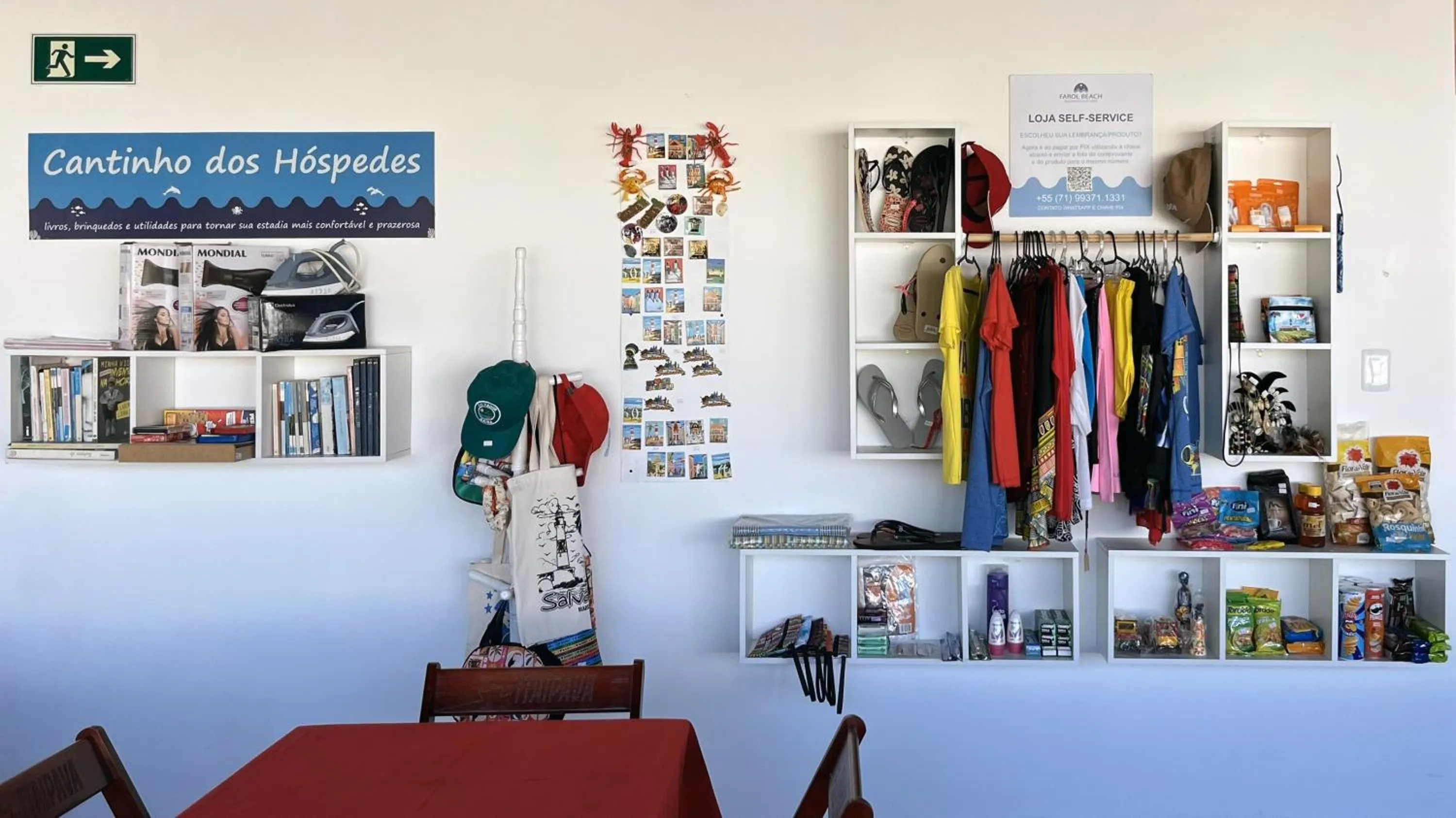 On-site shops in FAROL BEACH Suítes