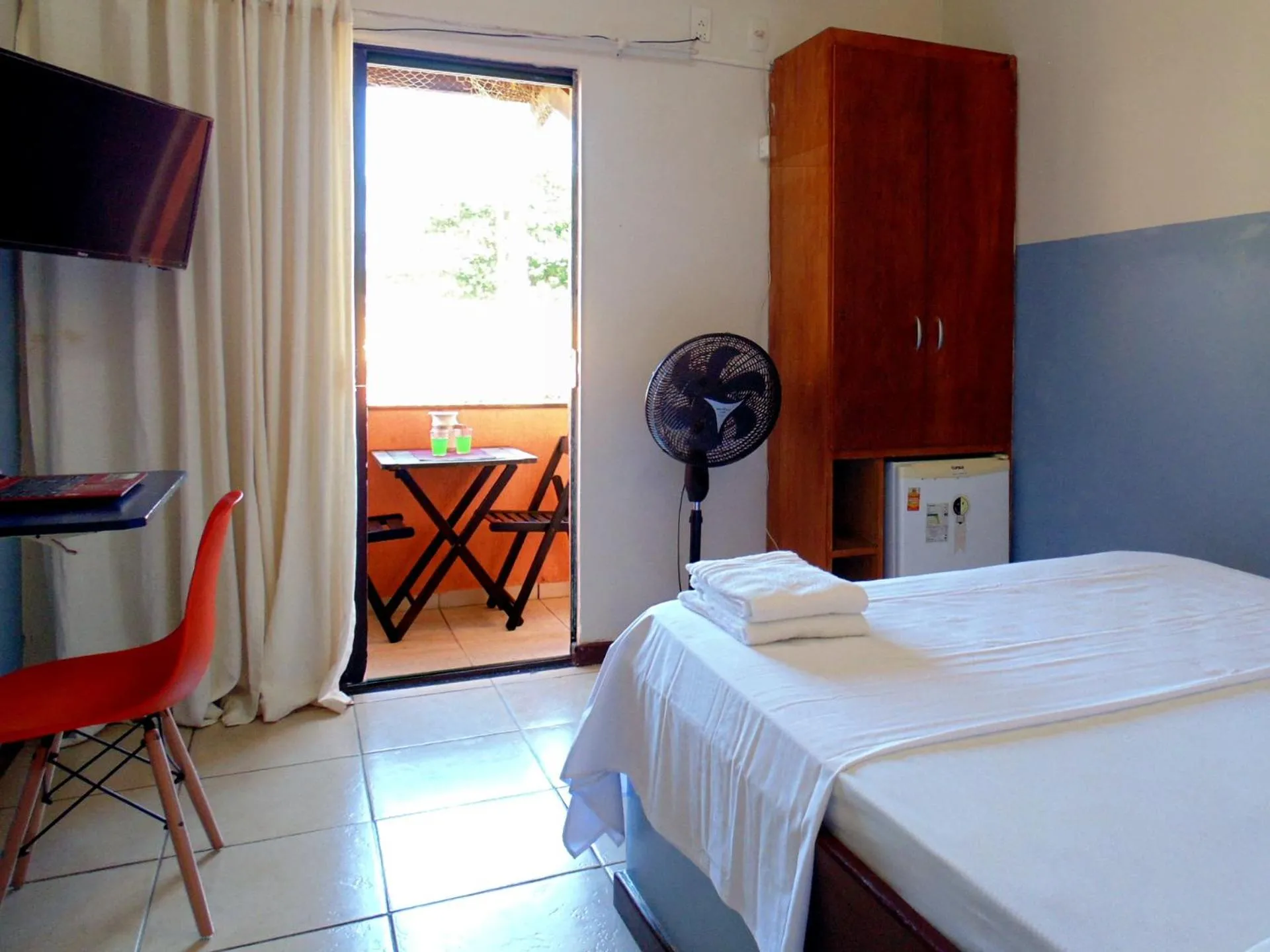 Bed in FAROL BEACH Suítes