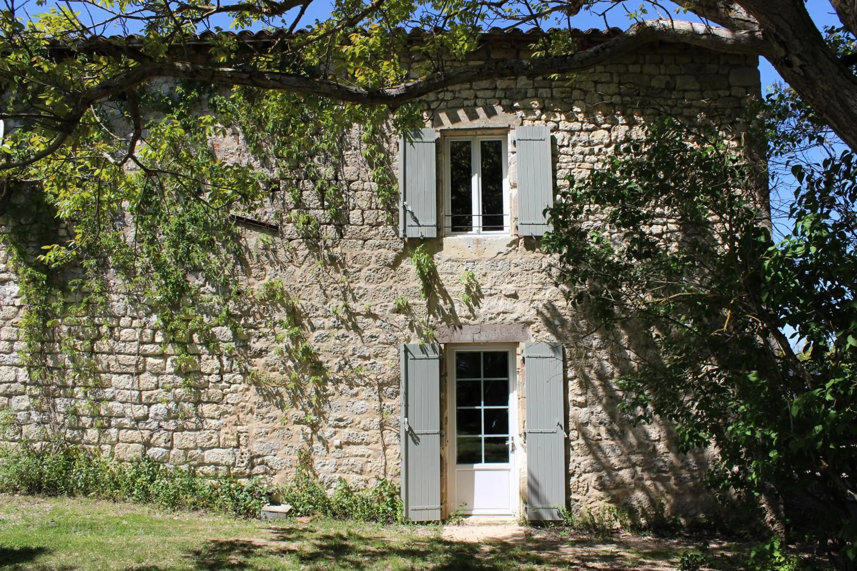 Garden in gîte le cayrols