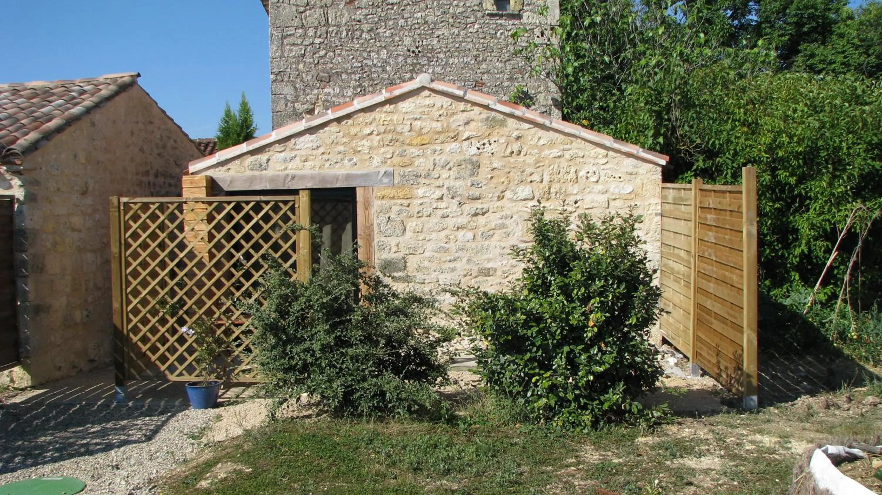 Balcony/Terrace in gîte le cayrols