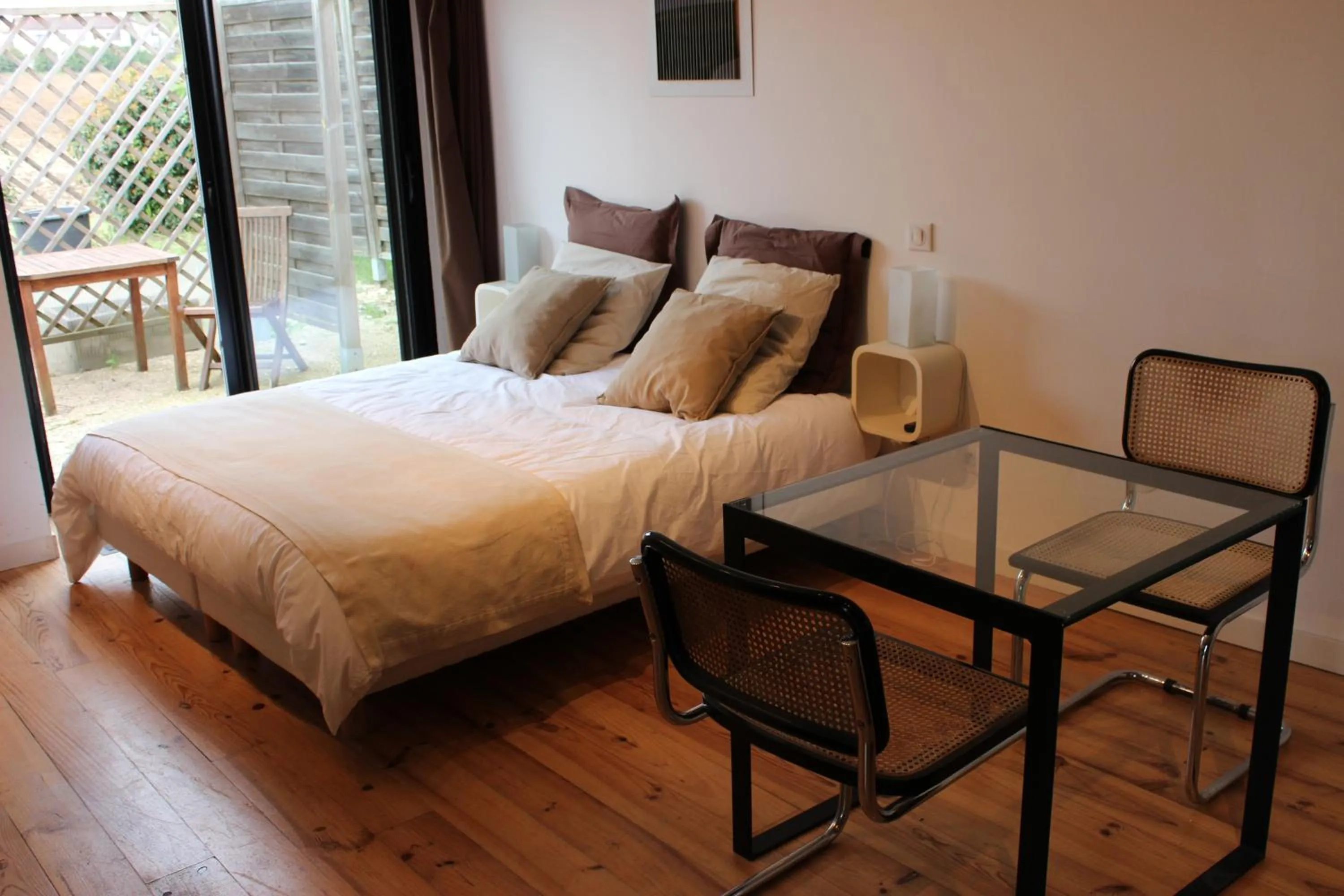 Bed in gîte le cayrols